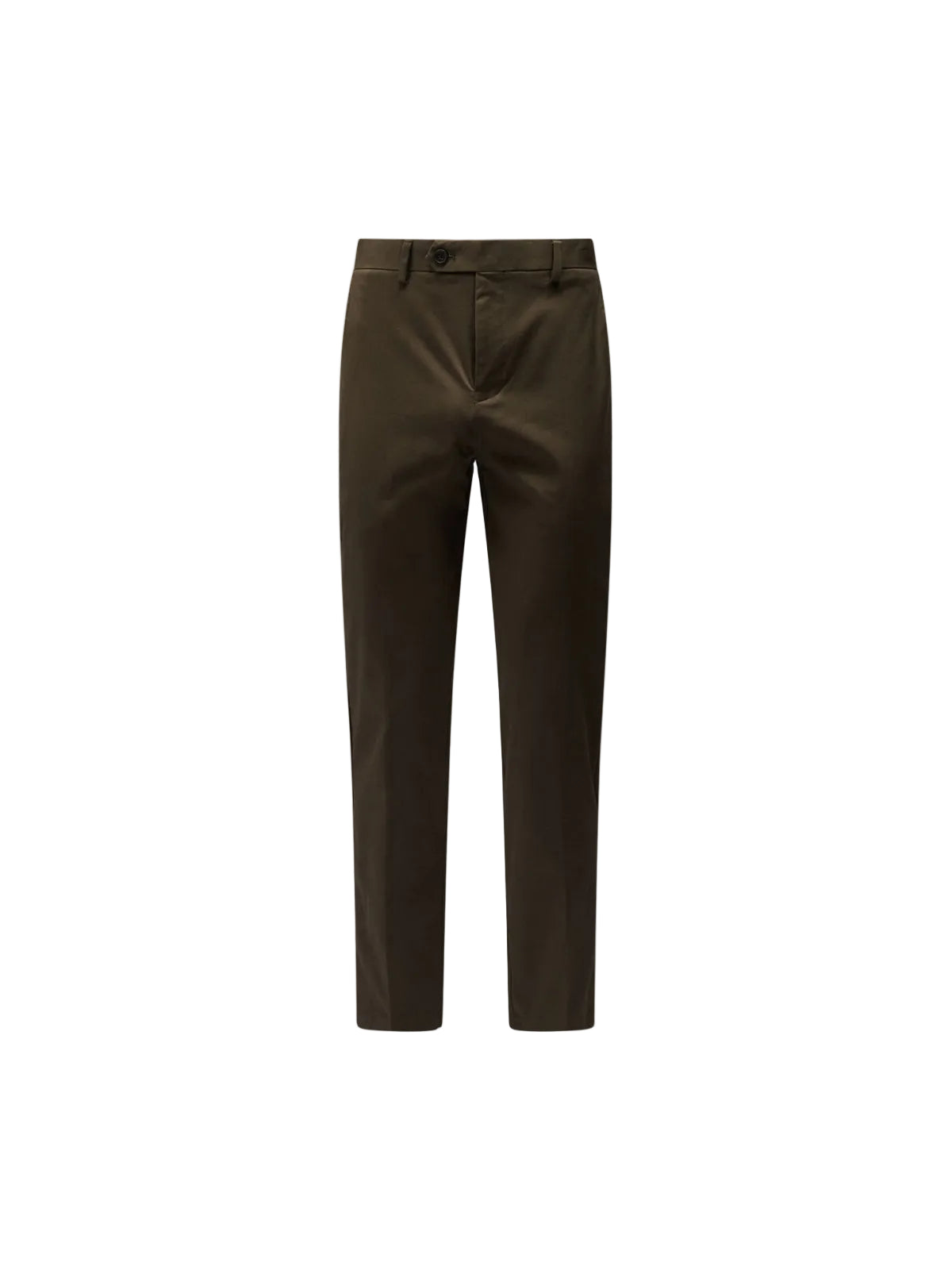 Front View of Peckham Rye Stretch Sea Turtle Cotton Trousers 98% Cotton 2% Elastane