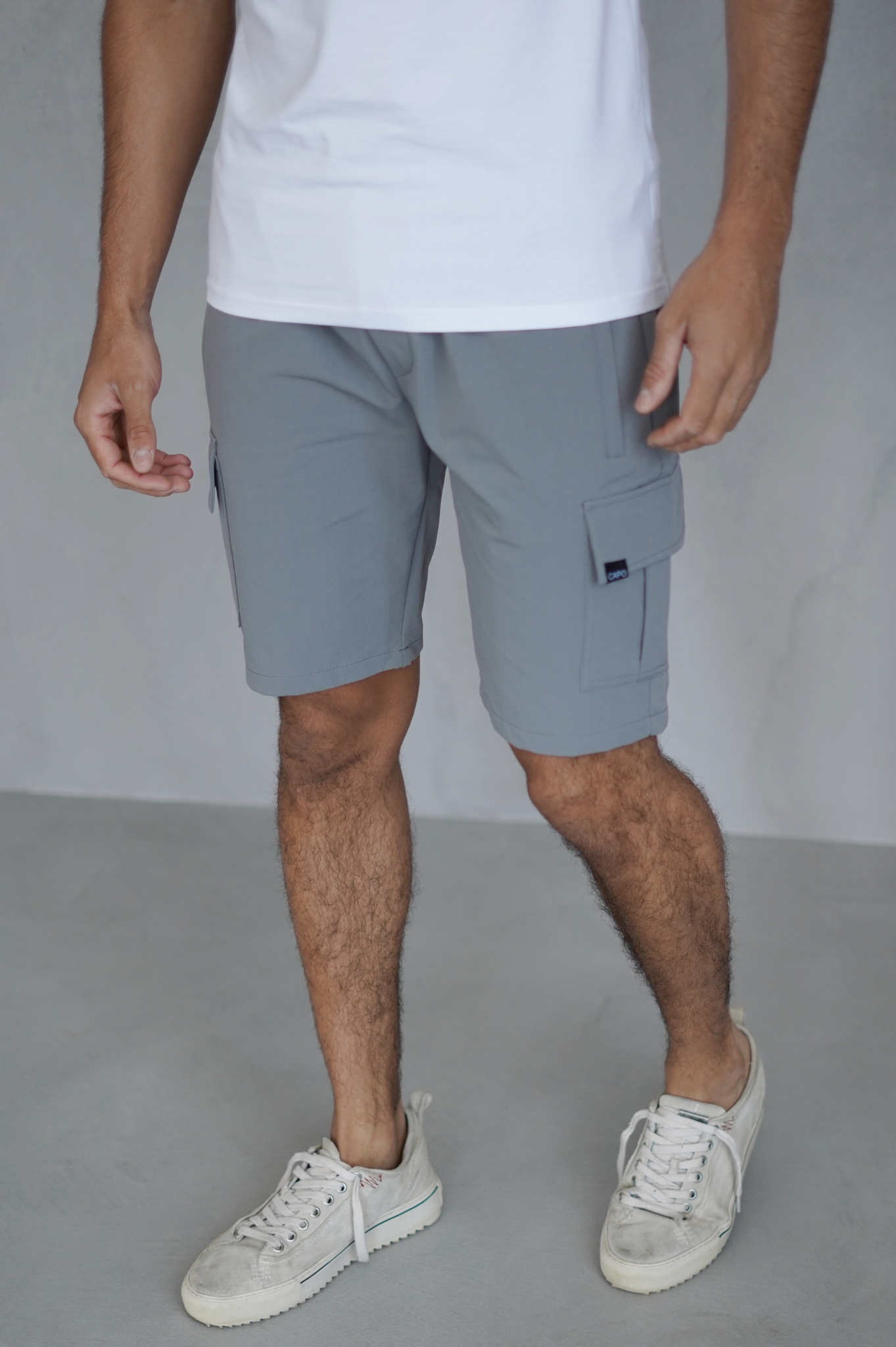 CAPO Utility Cargo Steel Grey Shorts