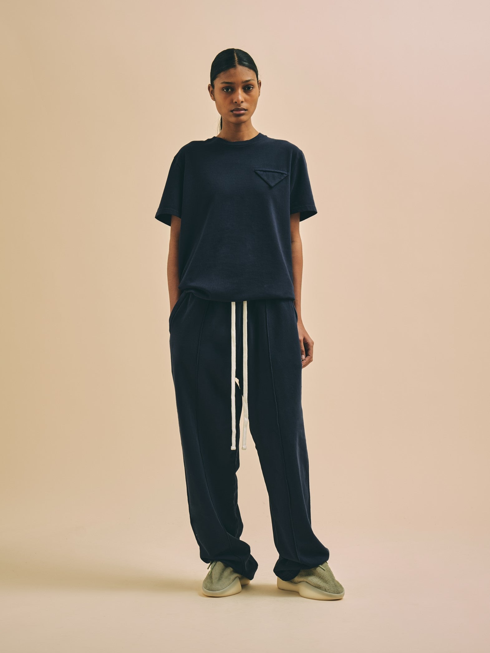 Florence Black Milano Pocket Navy T-Shirt