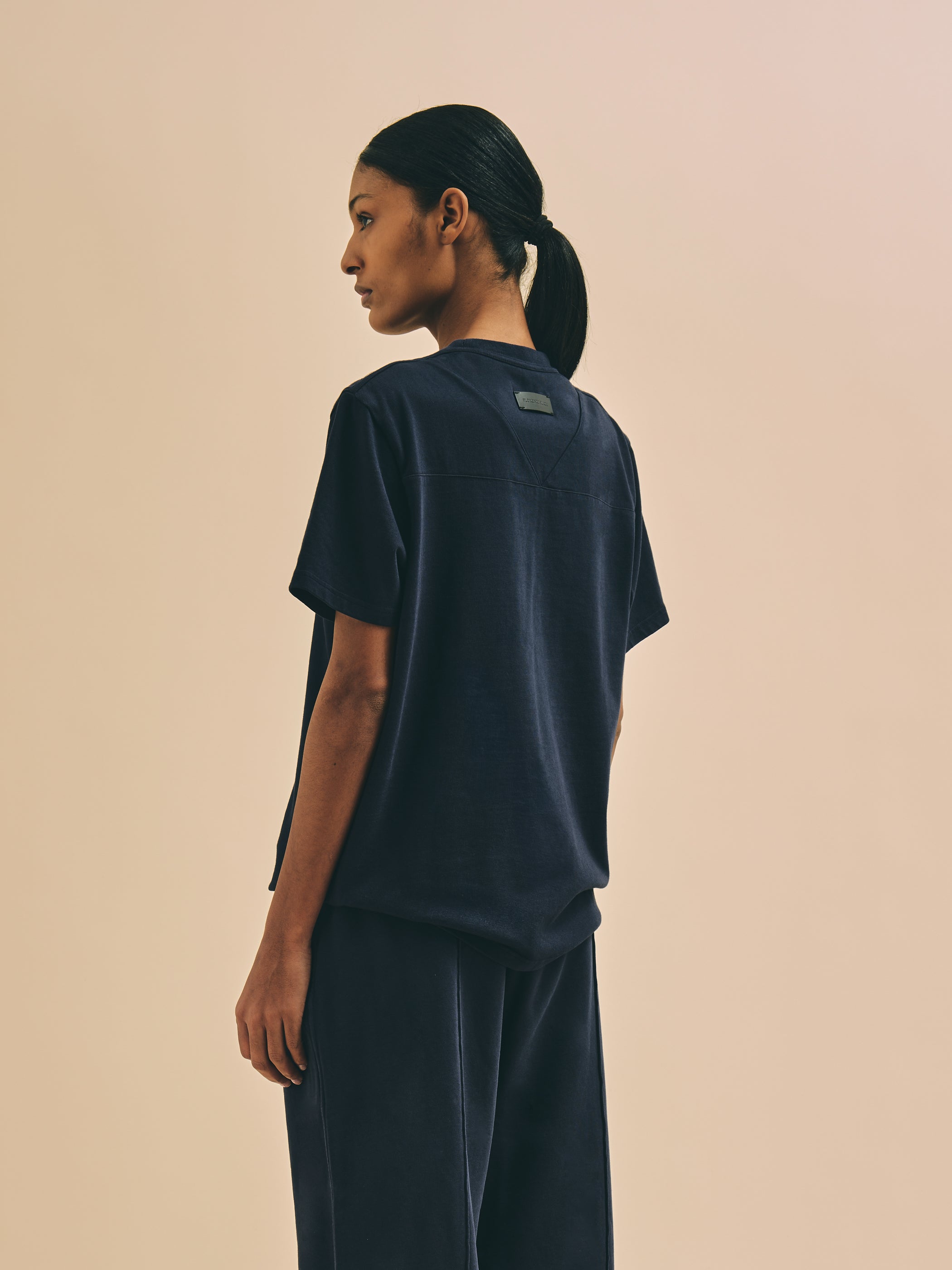 Florence Black Milano Pocket Navy T-Shirt