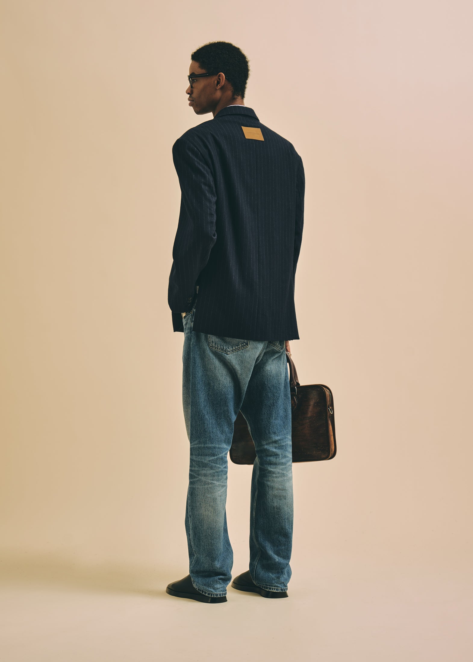 Florence Black Rita Denim Washed Blue Jeans