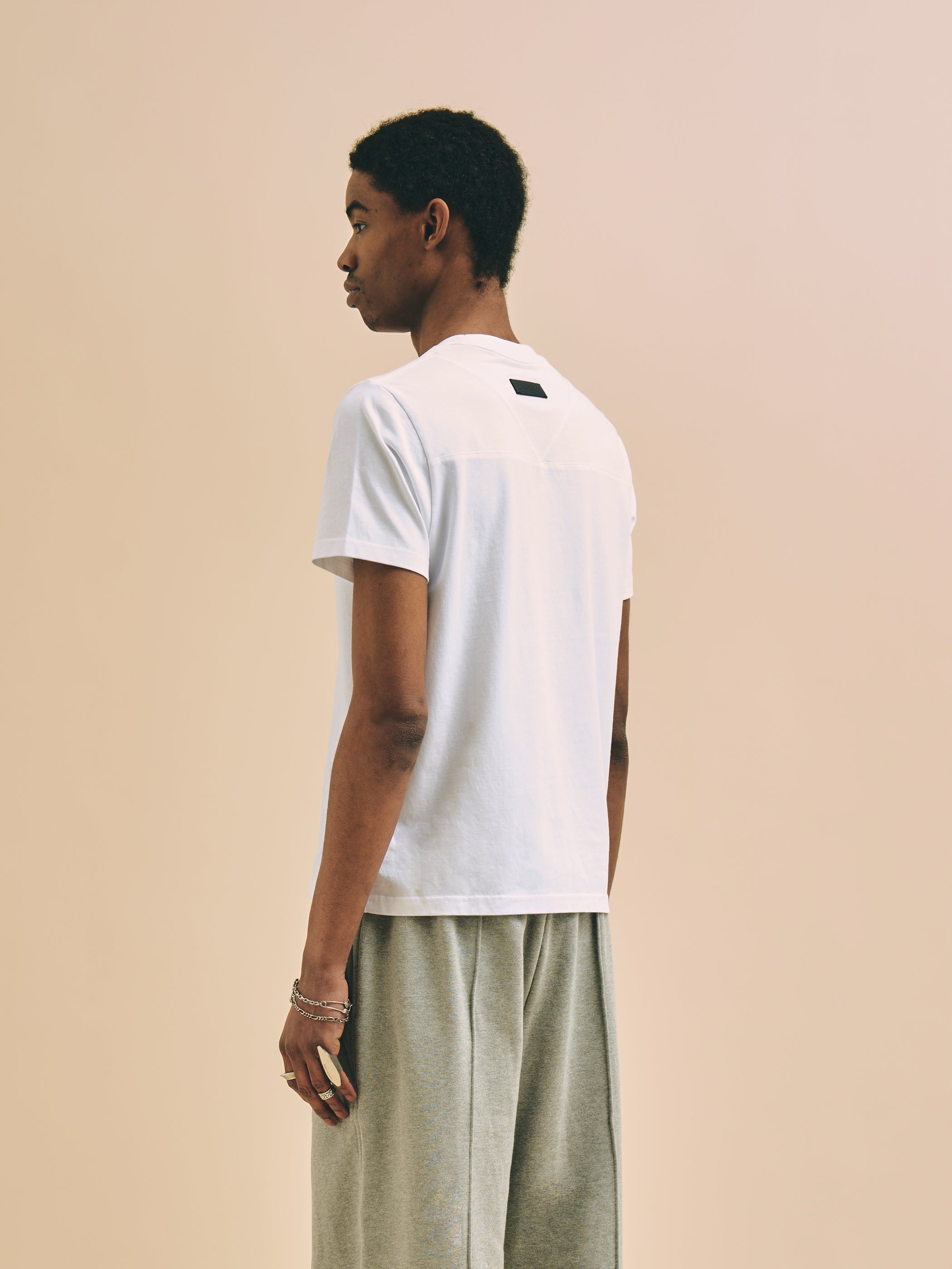 Florence Black Milano Pocket White T-Shirt