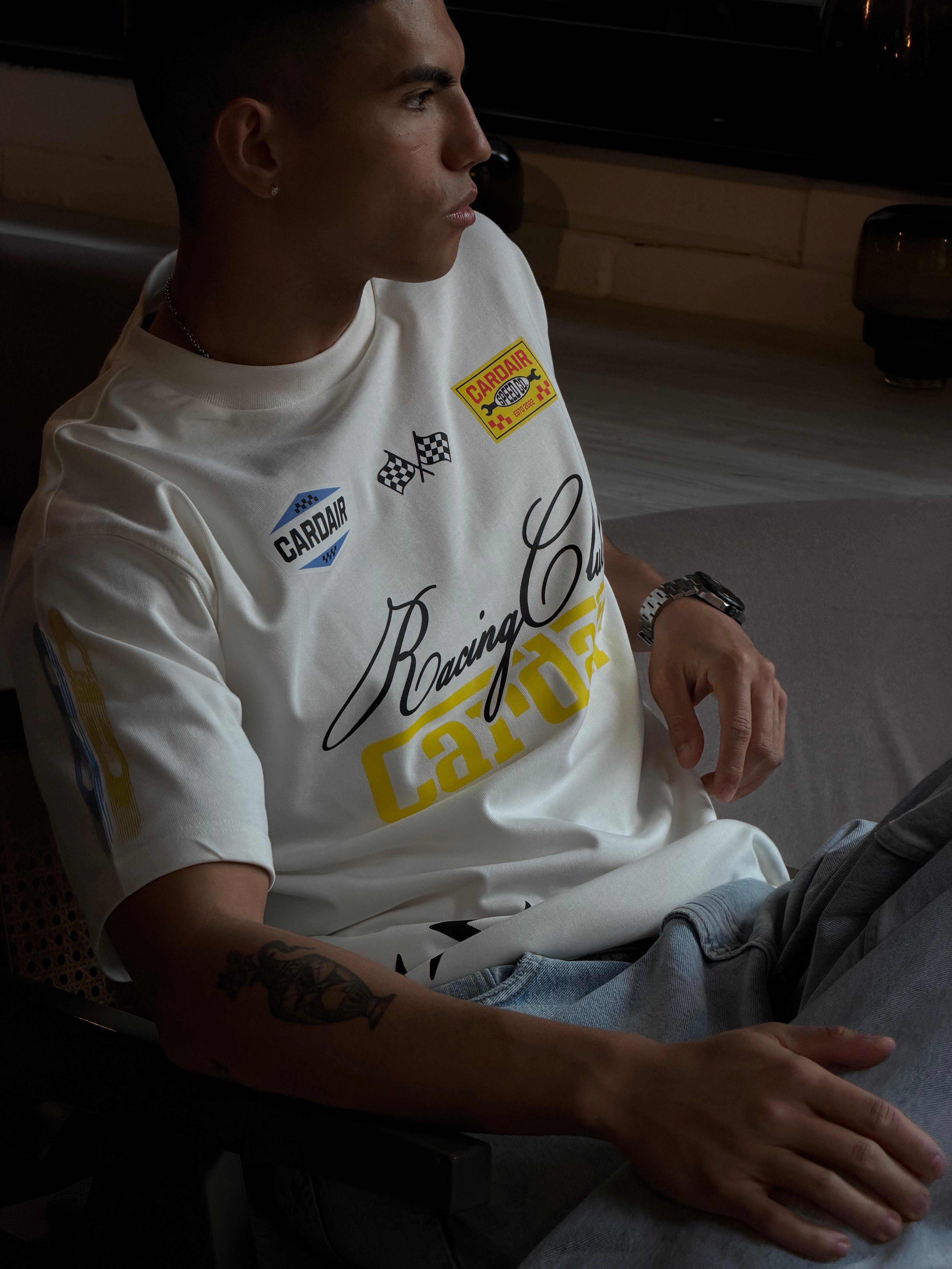 Cardair Racing Club White T-Shirt