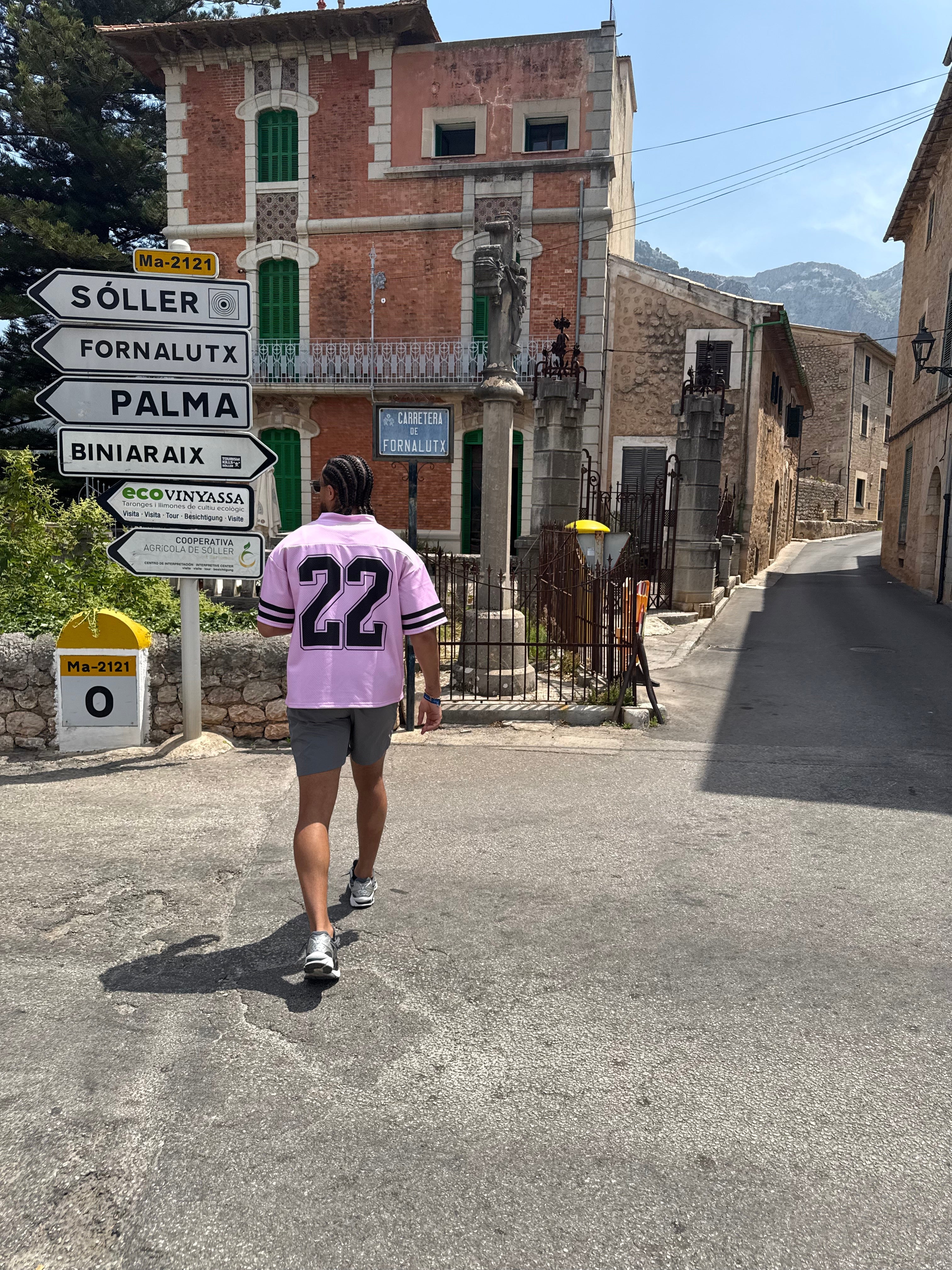 Cardair Club Mesh Pink T-Shirt