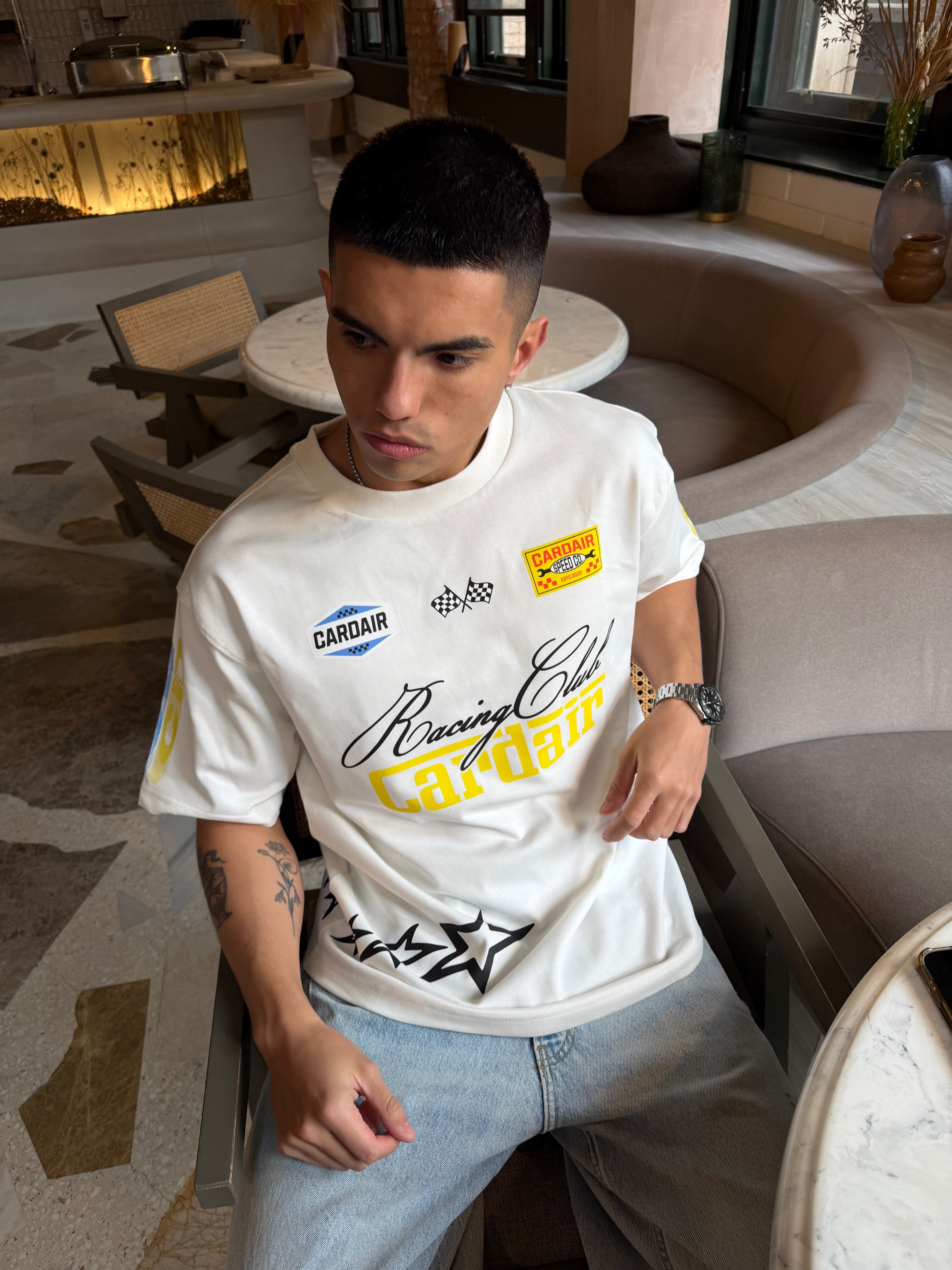 Cardair Racing Club White T-Shirt