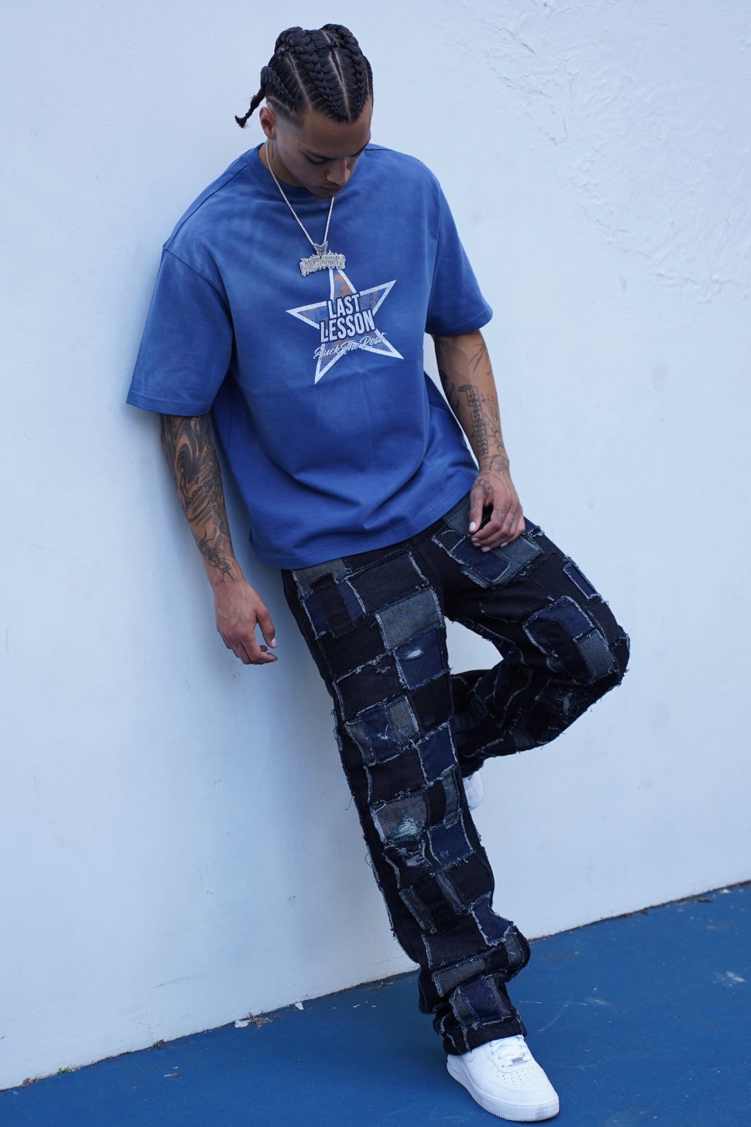 Last Lesson Shira Classic Blue T-Shirt