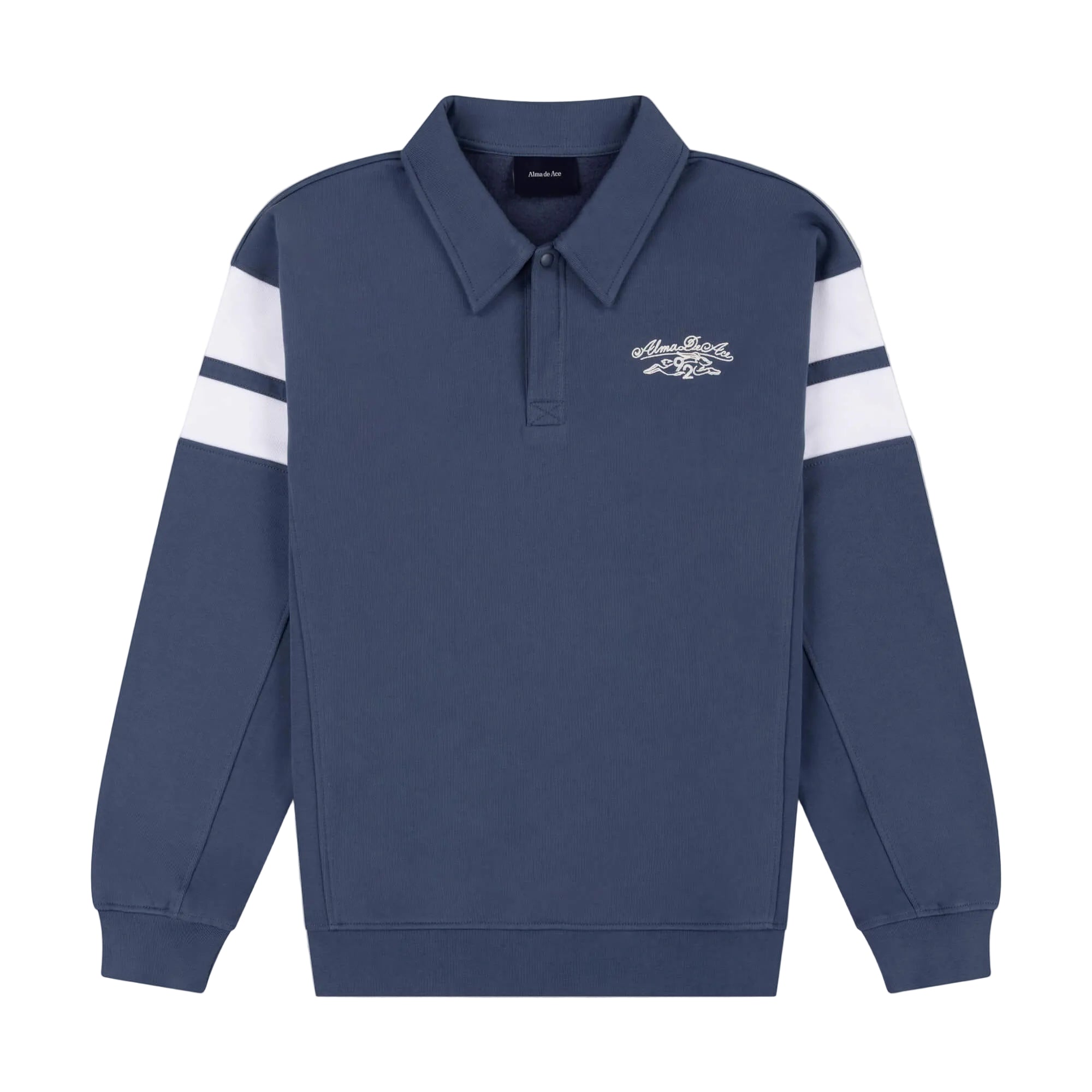 Alma De Ace Lina Rugby Blue Polo Shirt