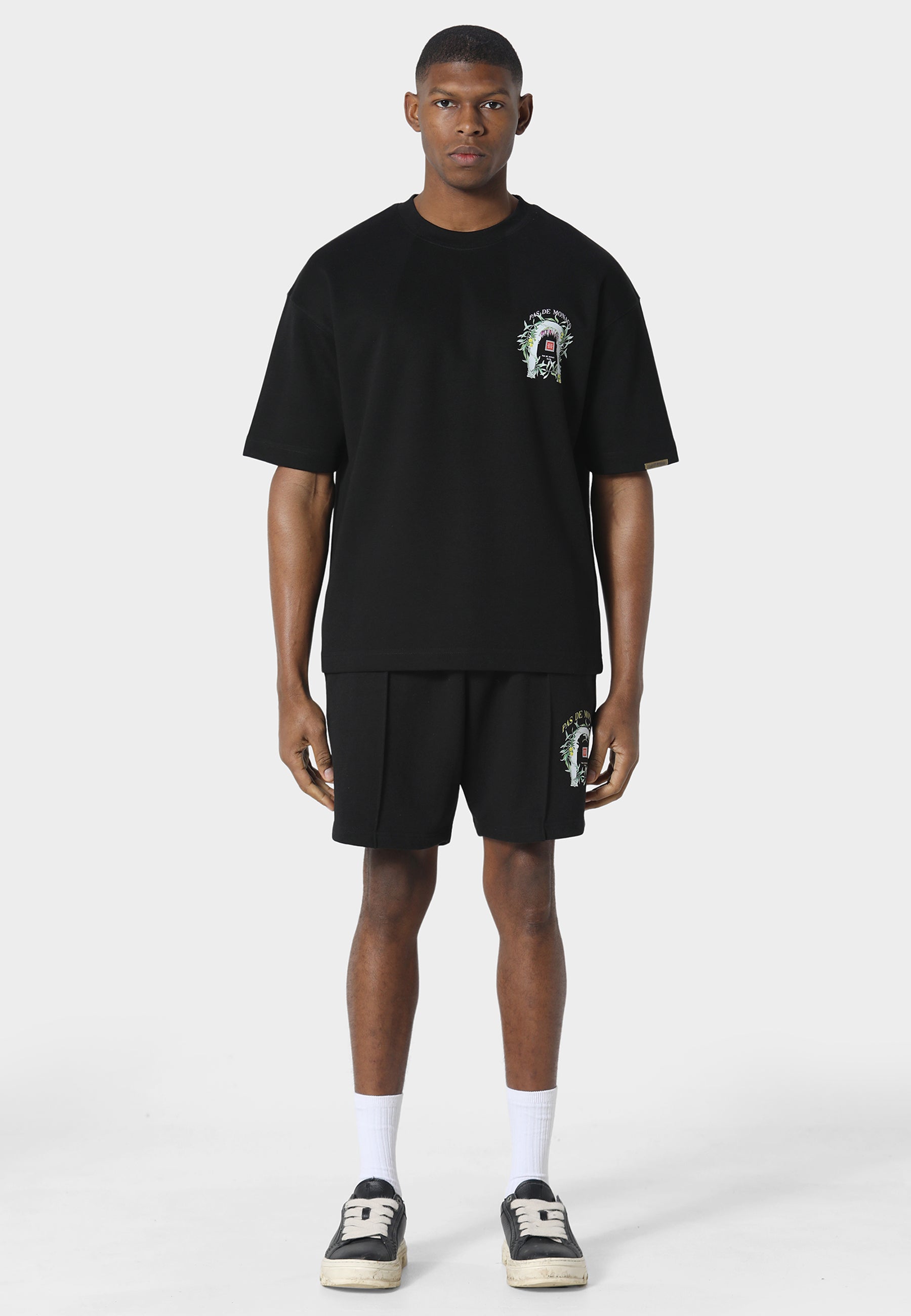 Pas De Monaco Arche Black T-Shirt