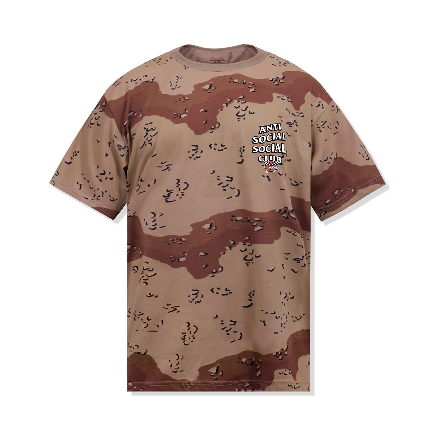 Anti Social Social Club x Nascar Motorsport 6 Color Desert Brown T-Shirt