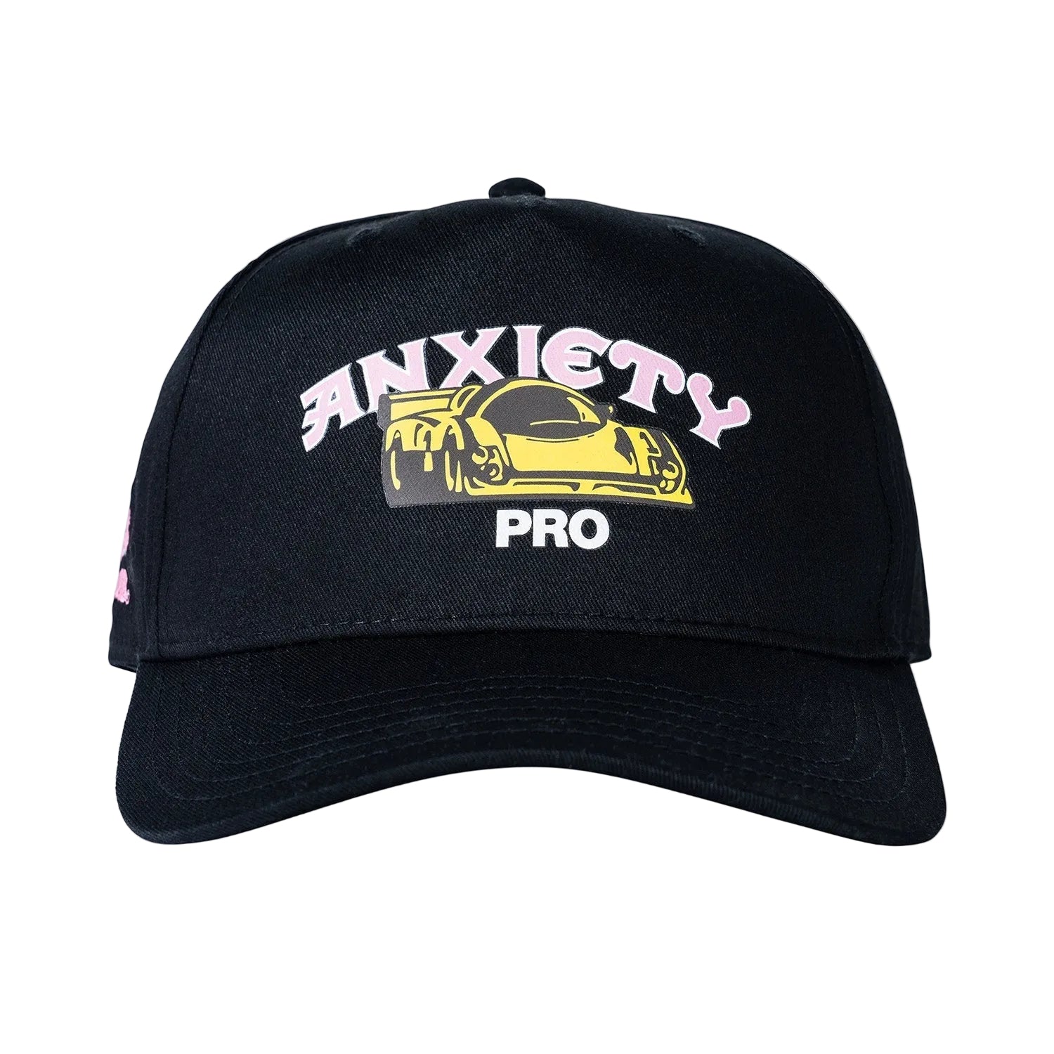 Front view of Antisocialsocialclub.co.uk Anxiety Black Cap