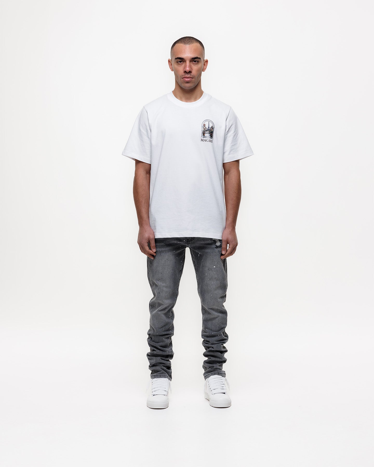 MAGIRI Acier Slim Grey Jeans