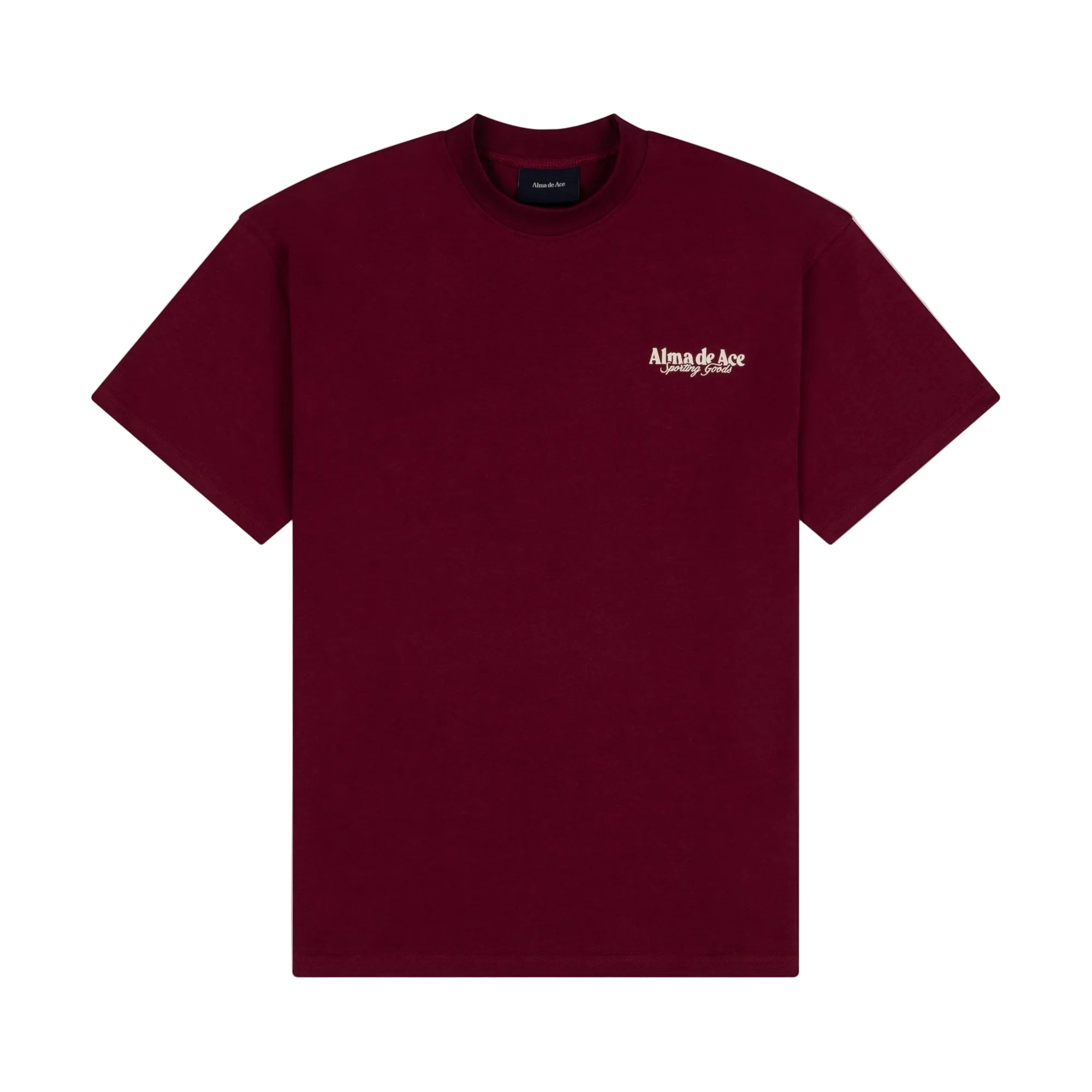 Alma De Ace Sporting Goods Burgundy T-Shirt