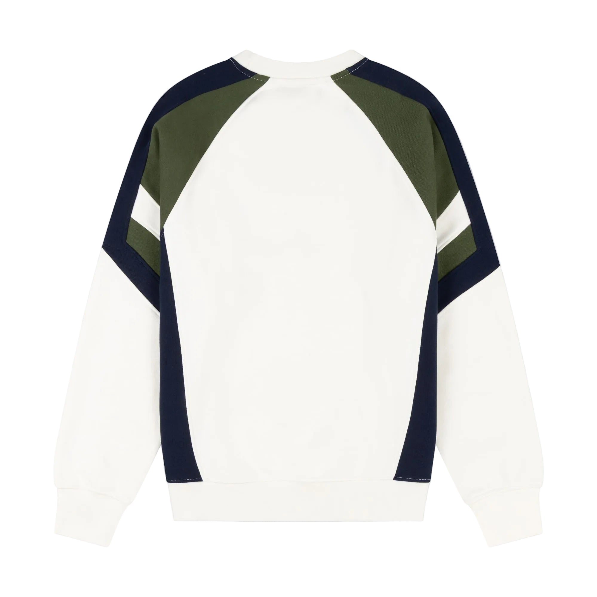 Back View of Alma De Ace Peli Cream Sweatshirt
