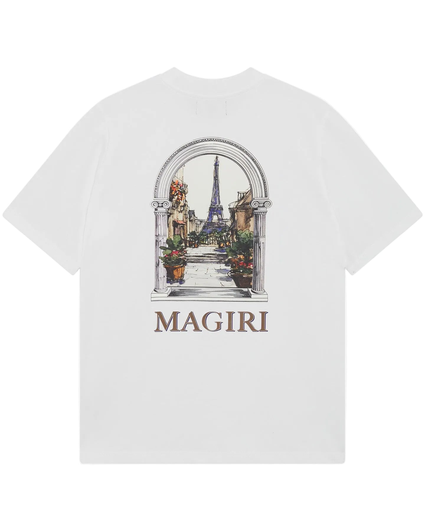 MAGIRI Archway Printed White T-Shirt