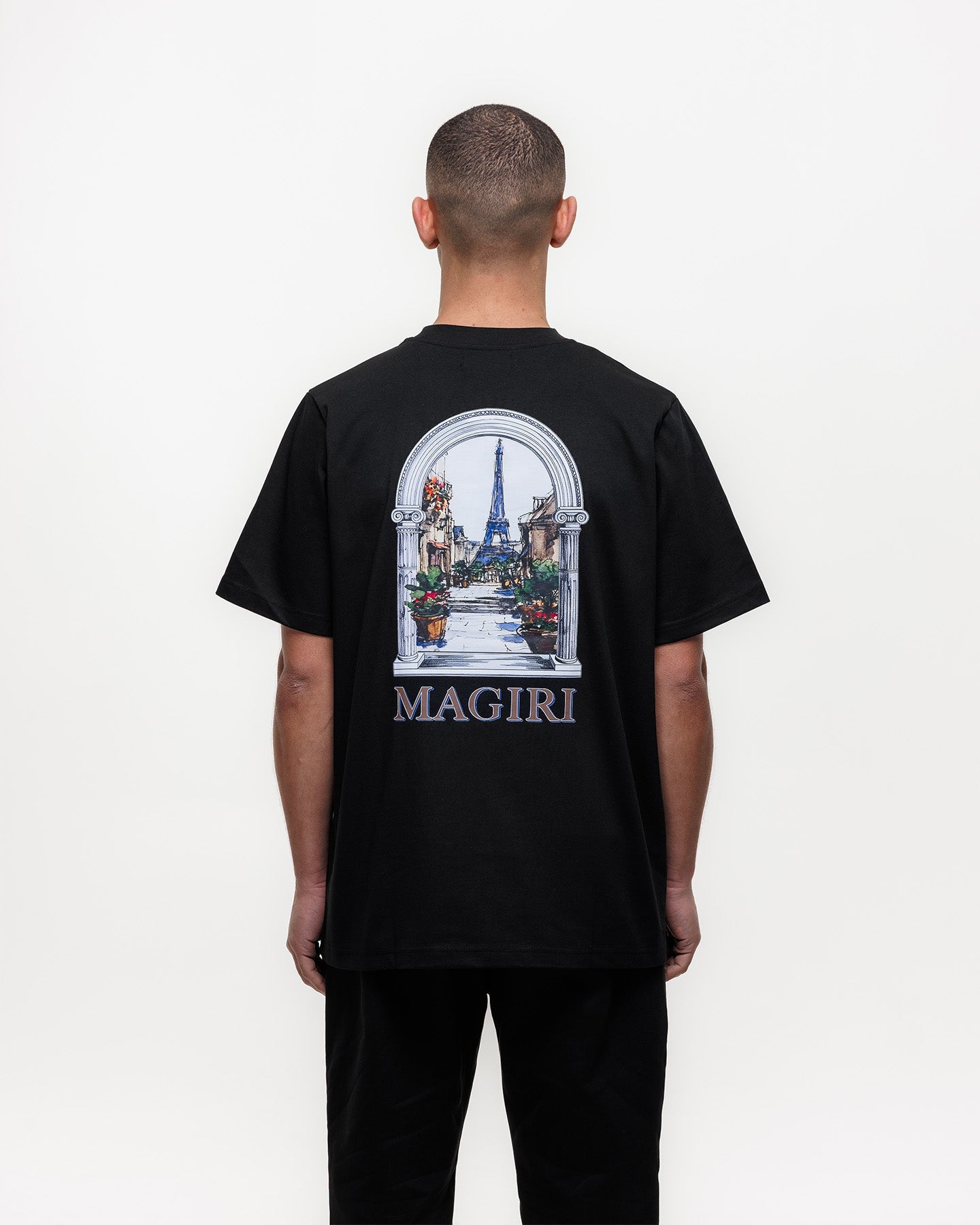 MAGIRI Archway Printed Black T-Shirt