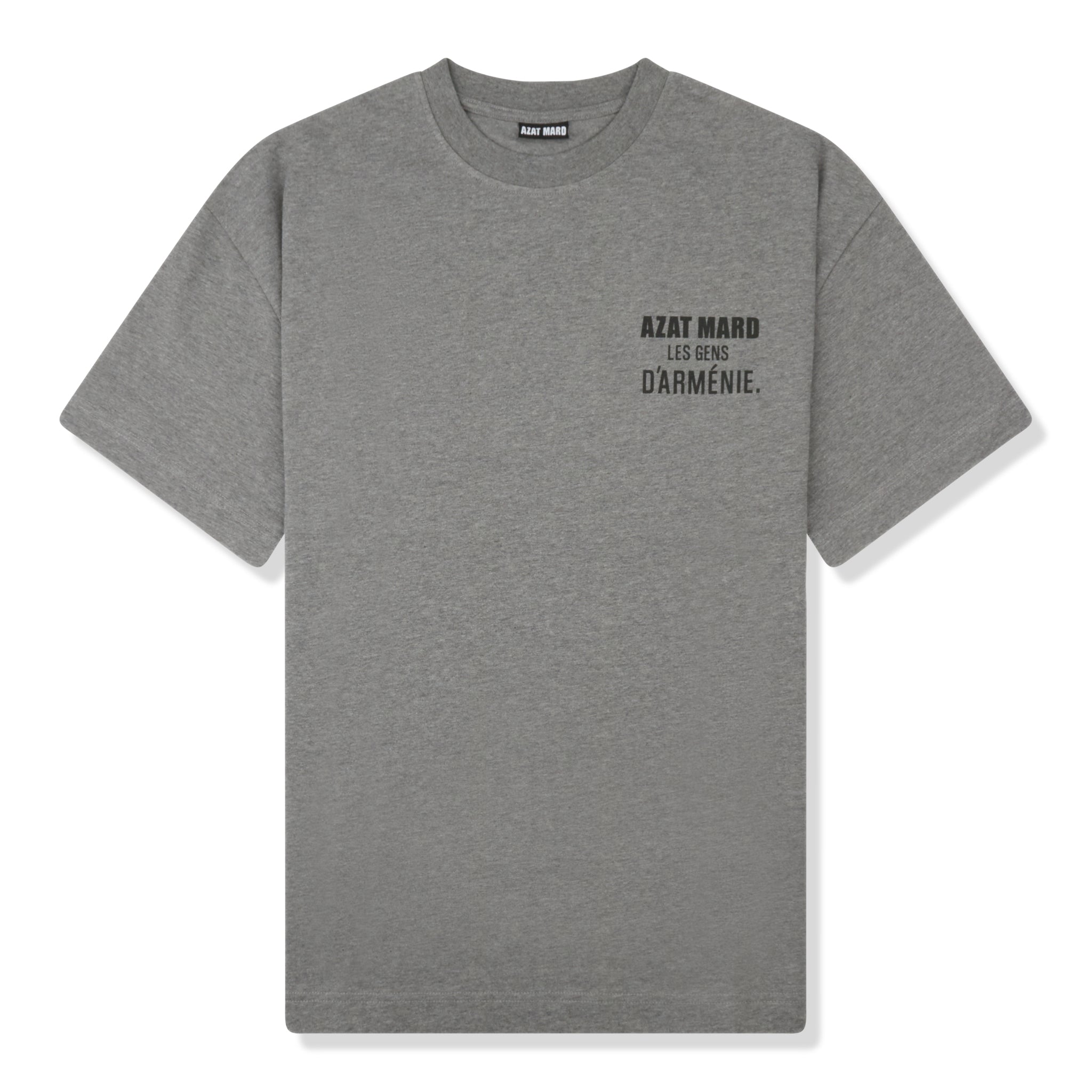 Azat Mard Les Gens T Shirt Grey SS23106