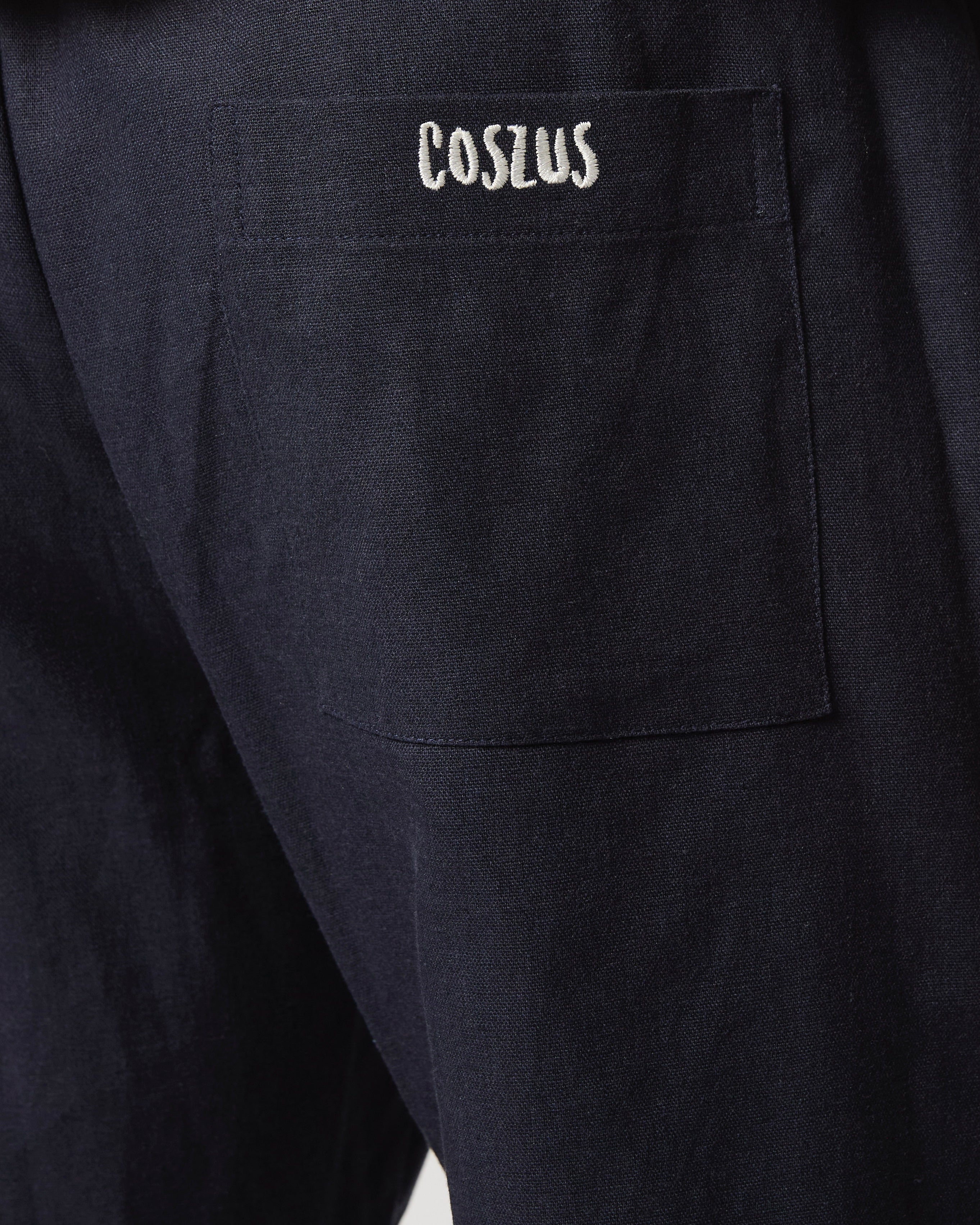 Coszus Relaxed Linen Natural Trouser