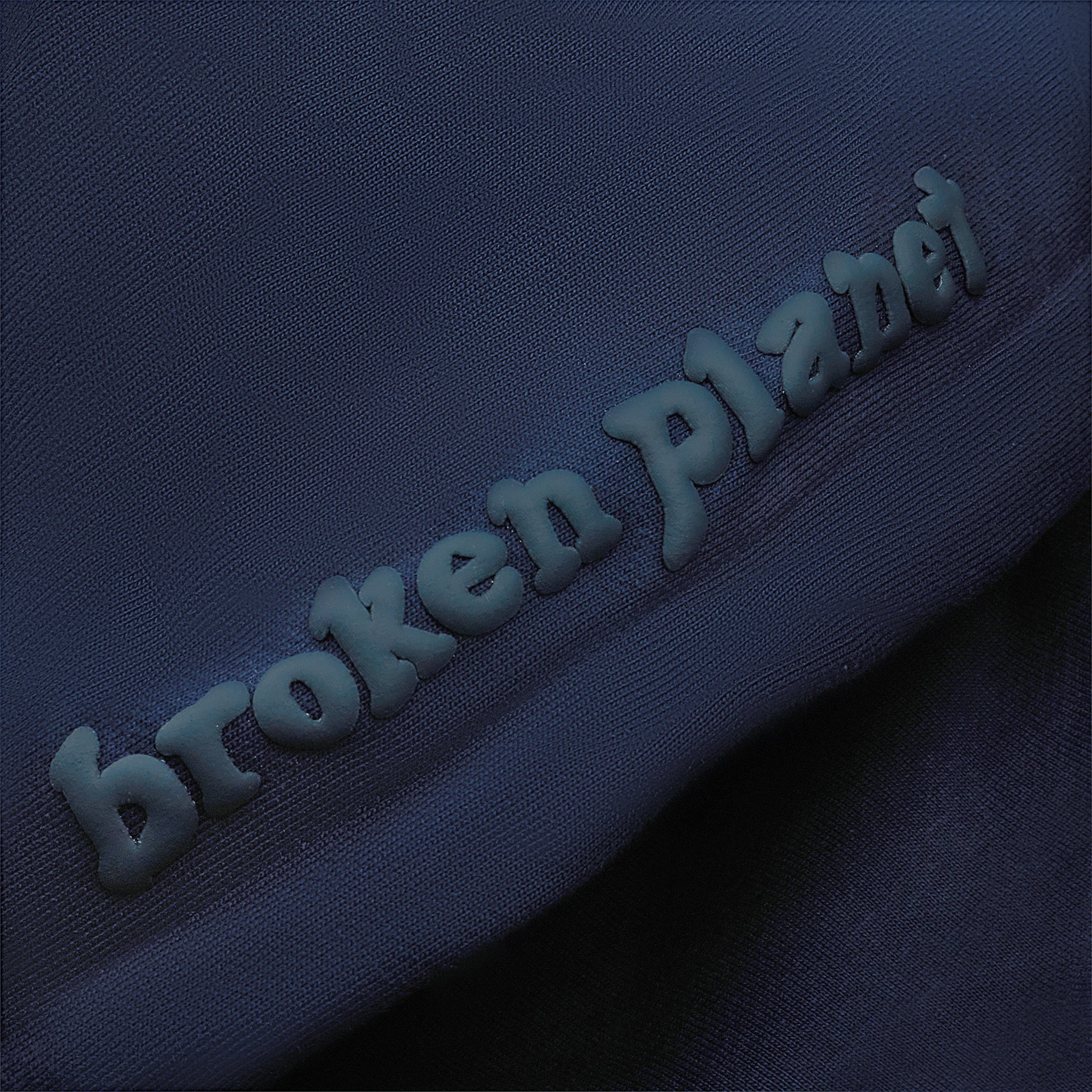 Hood of Broken Planet Astral Energy Outer Space Blue Hoodie