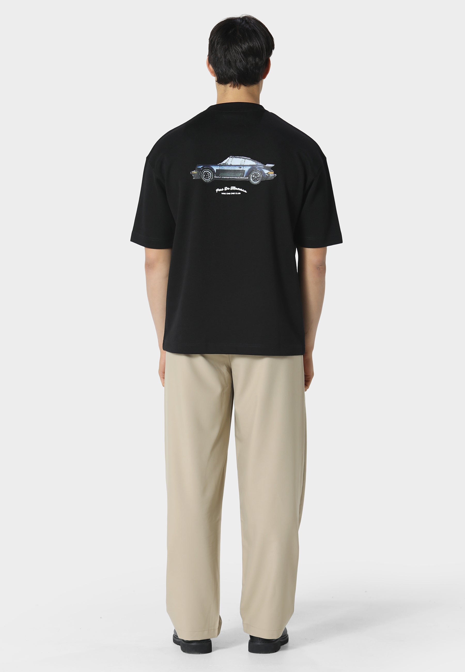 Pas De Monaco Carrera Prive Black T-Shirt