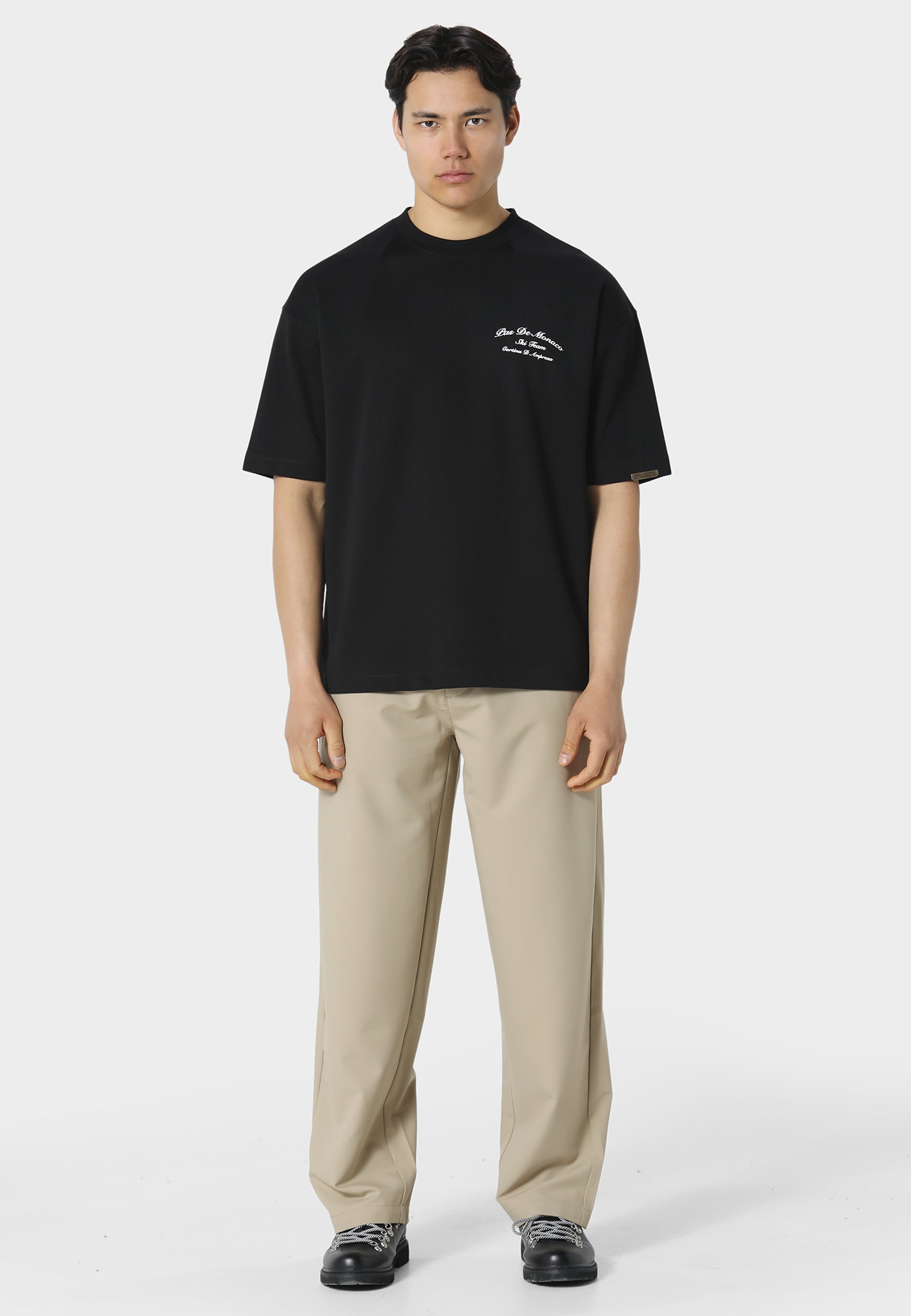 Pas De Monaco Cortina Black T-Shirt