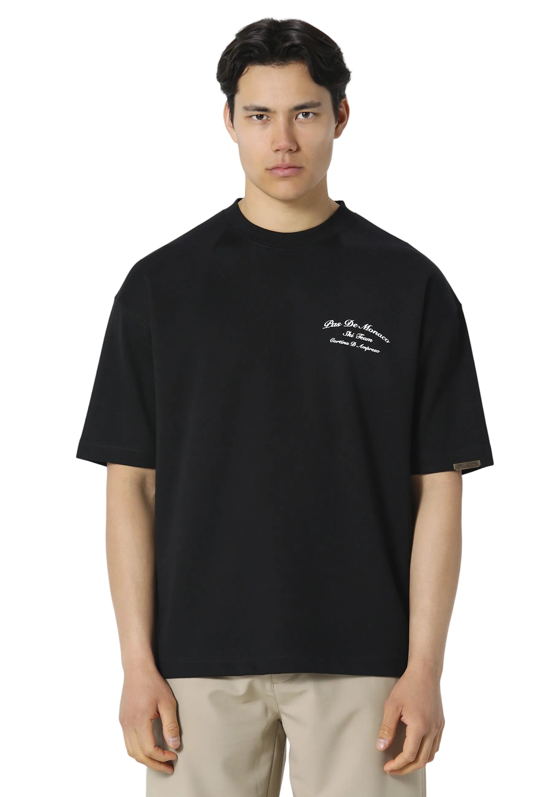 Pas De Monaco Cortina Black T-Shirt