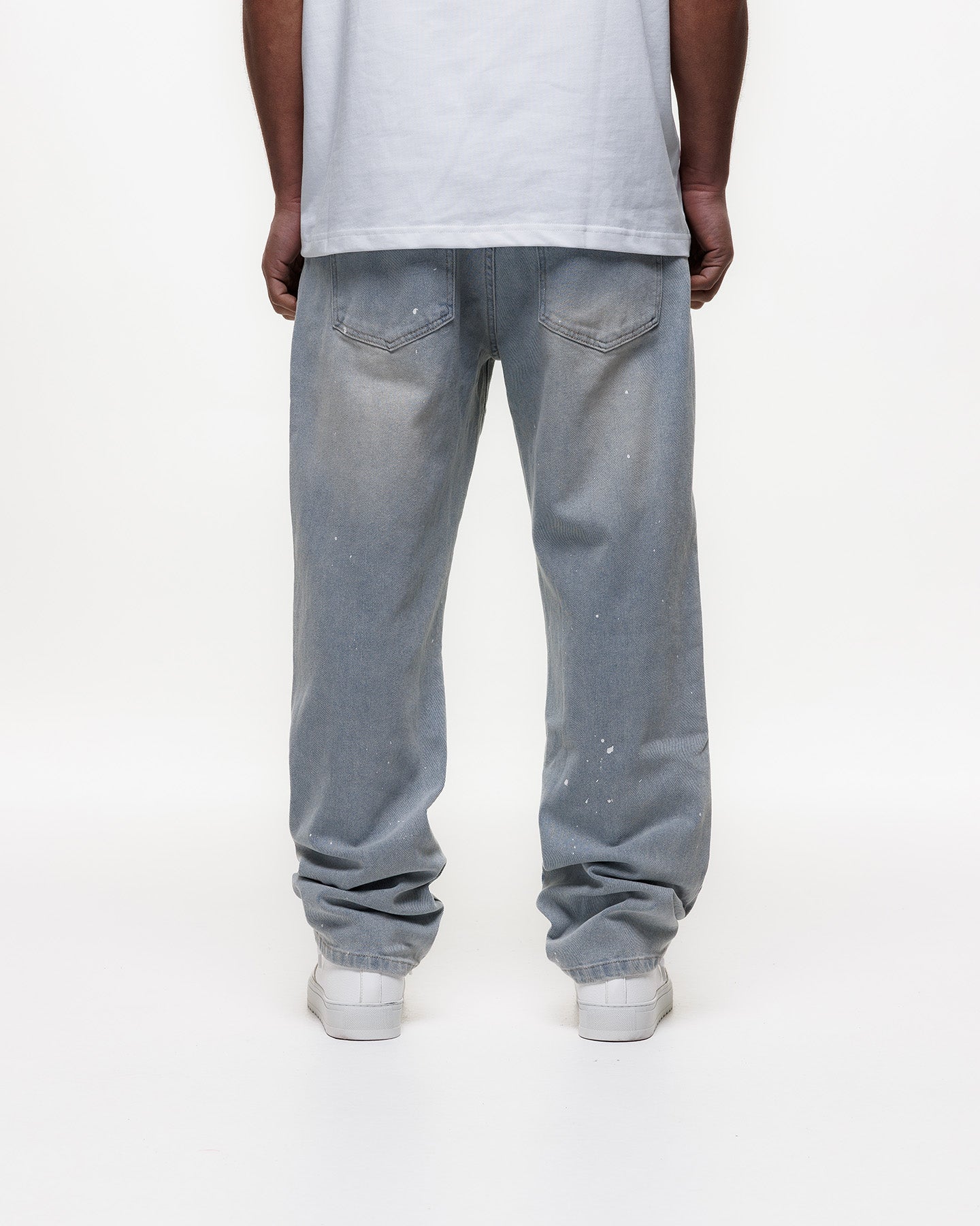MAGIRI Core Painted Straight Blue Jeans