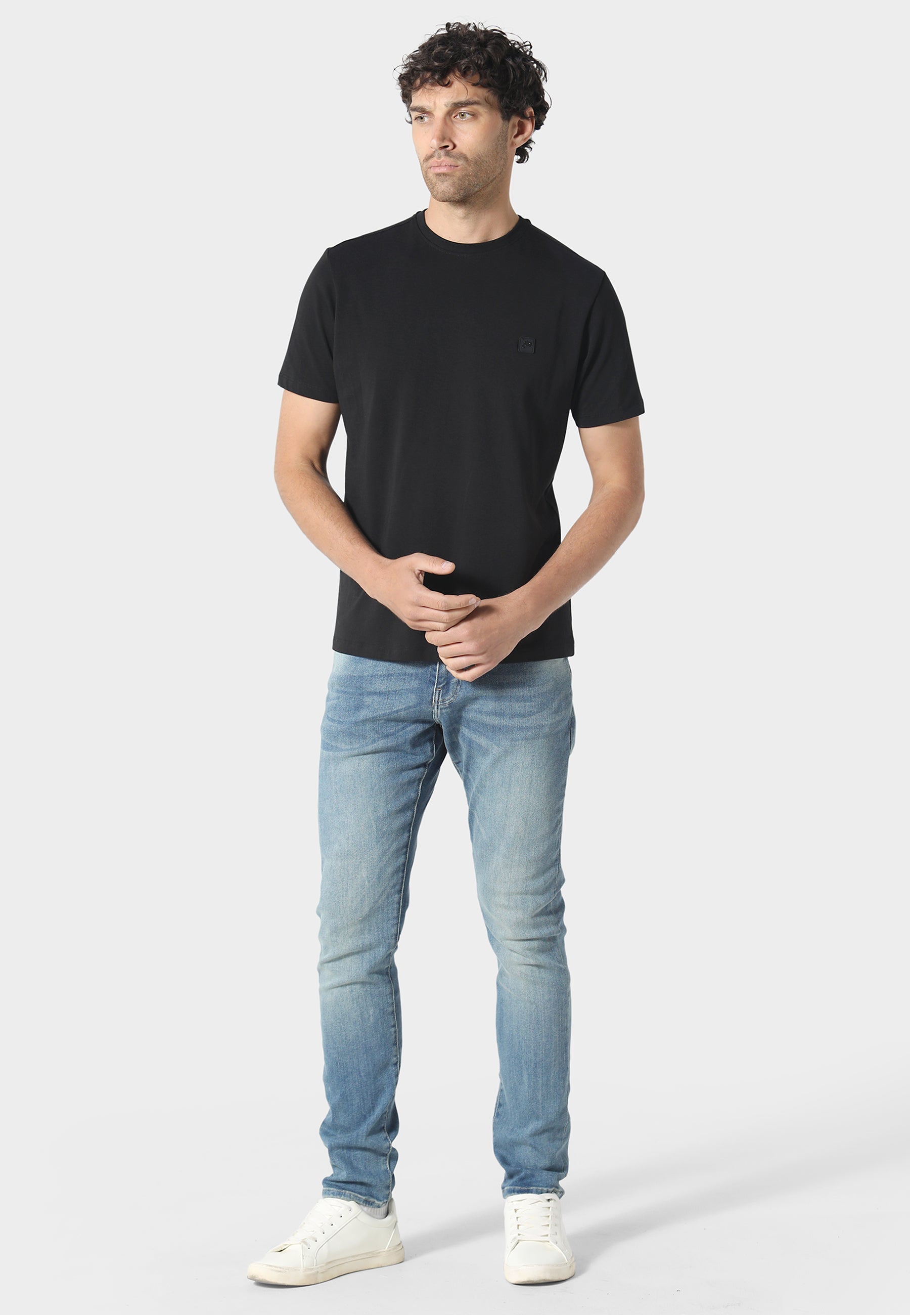 883 Police Dover Black T-Shirt