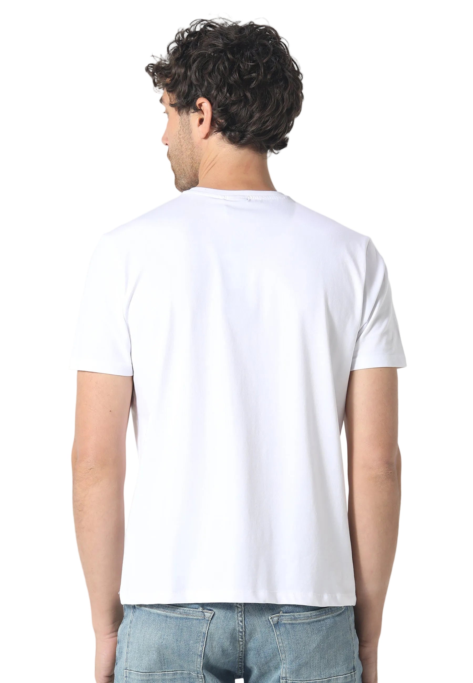 883 Police Dover White T-Shirt