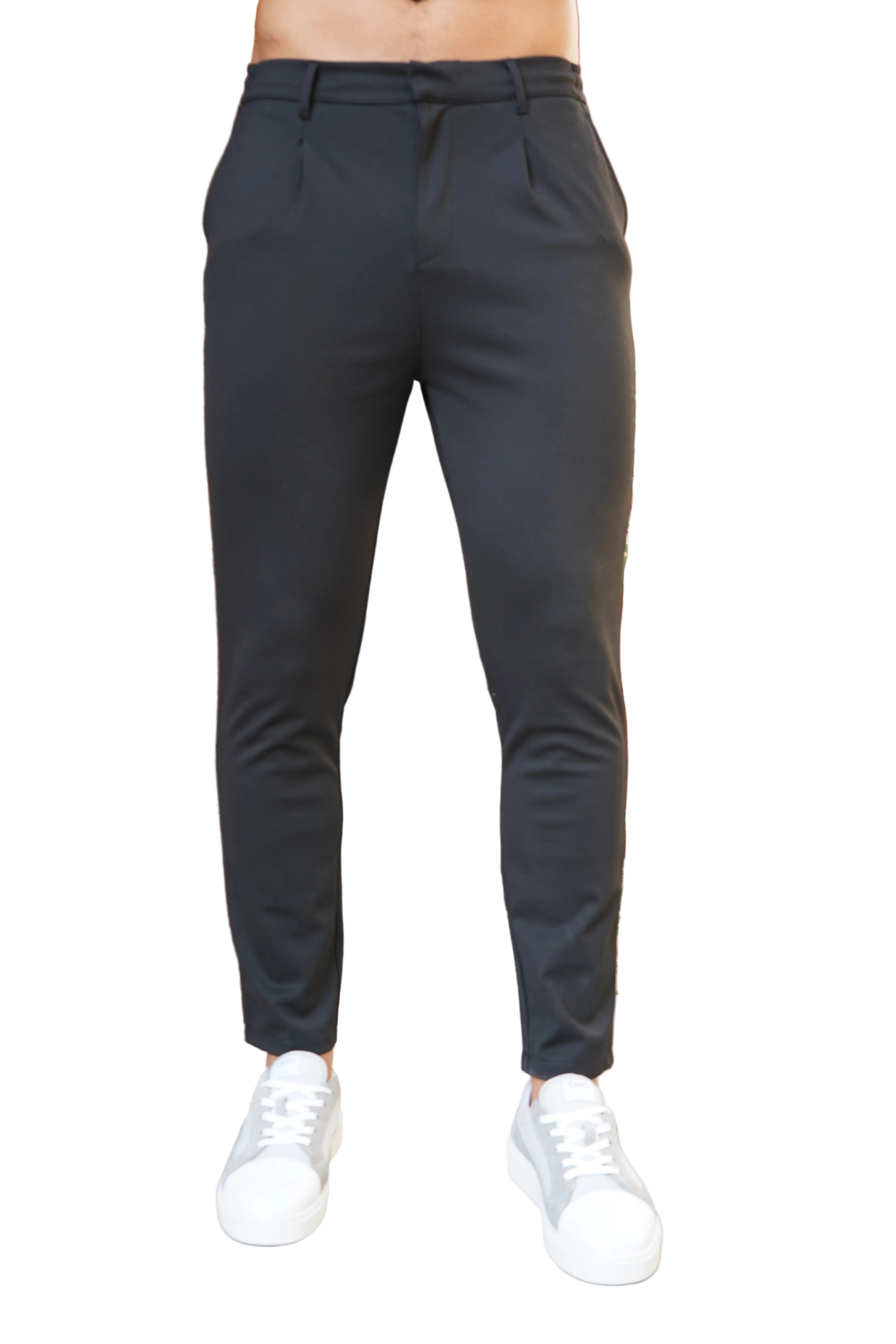 CAPO Interlock Smart Black Pants