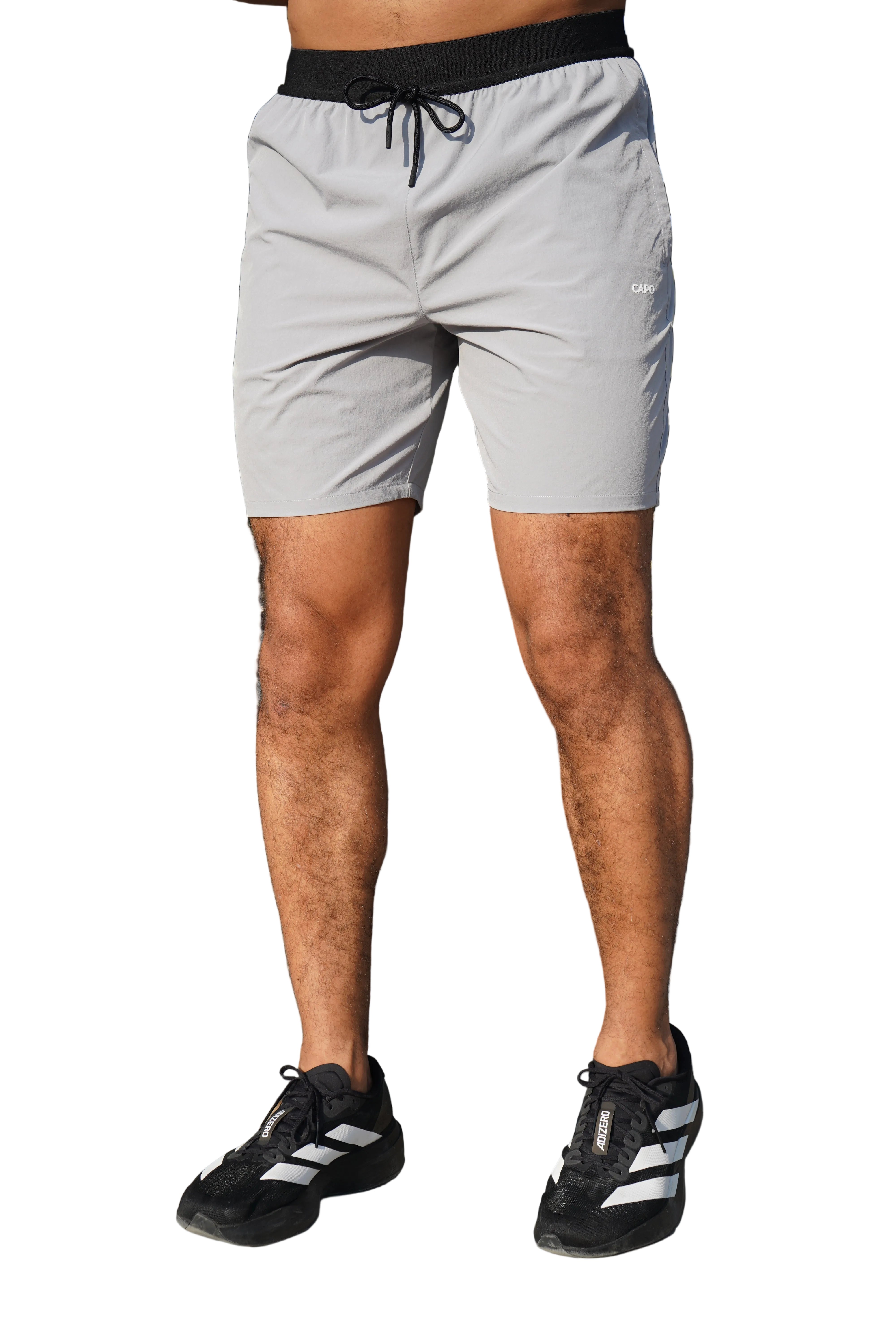 CAPO Everyday Track Grey Shorts