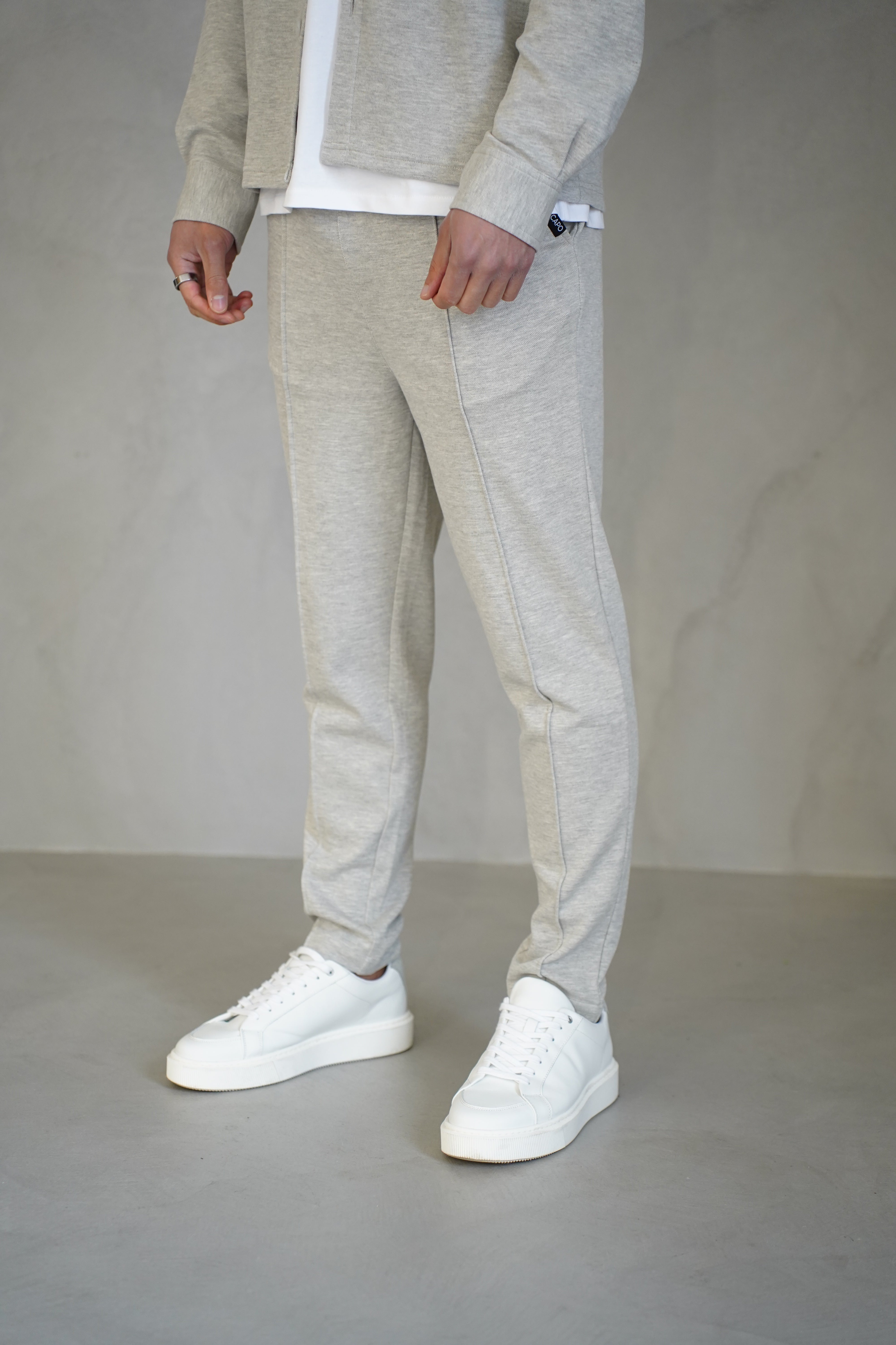 CAPO Pique Grey Pants