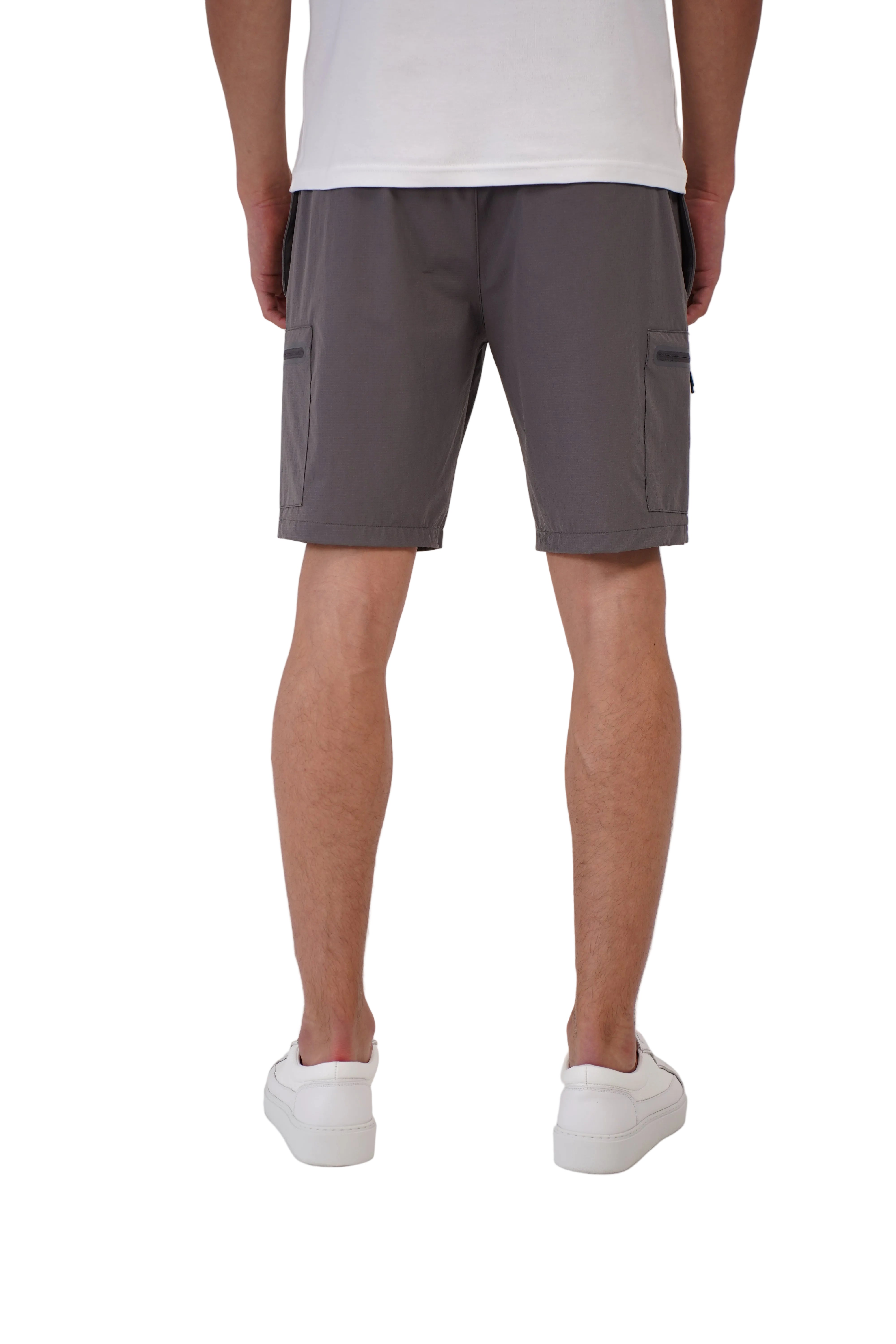 CAPO Utility Tech Charcoal Cargo Shorts