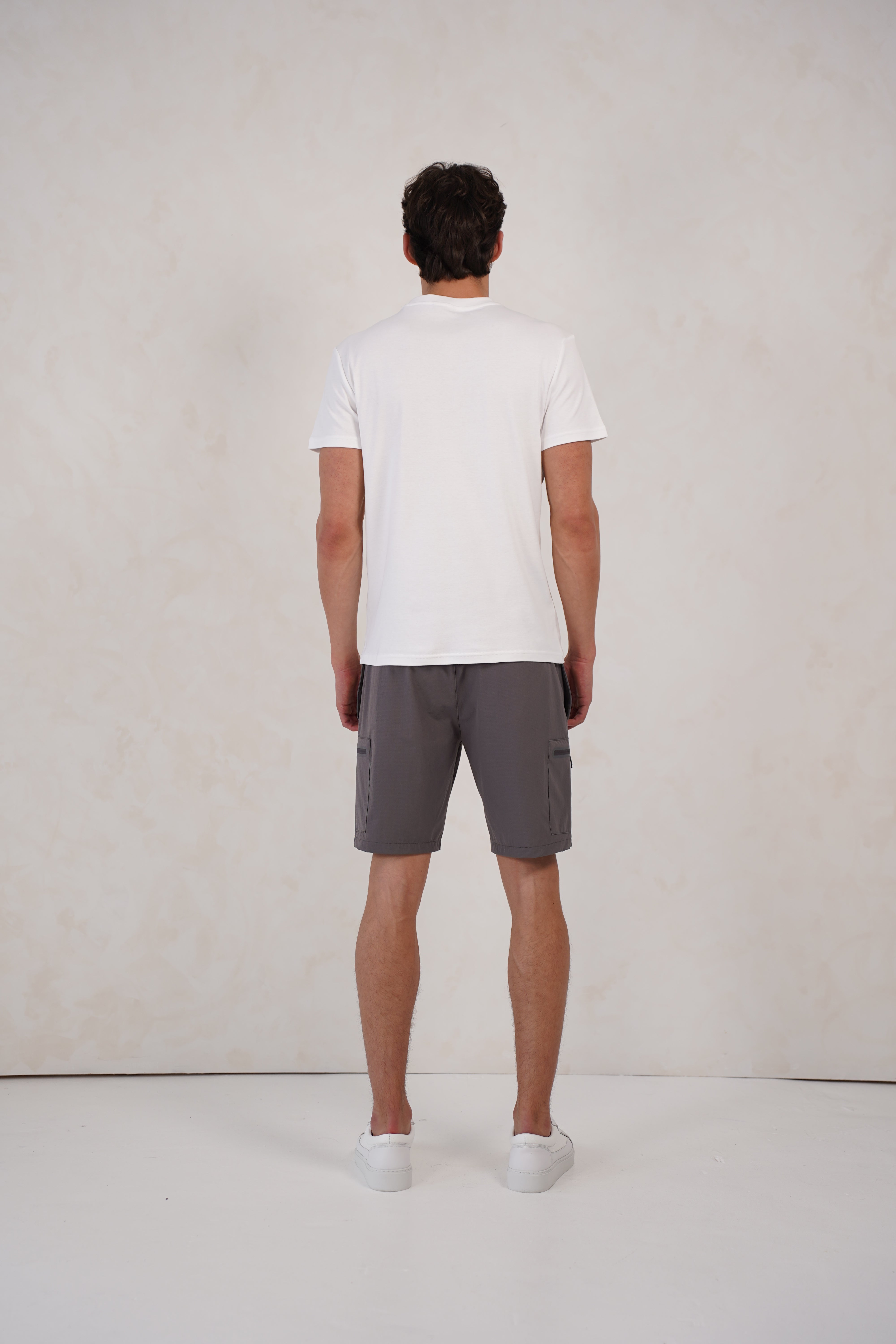 CAPO Utility Tech Charcoal Cargo Shorts