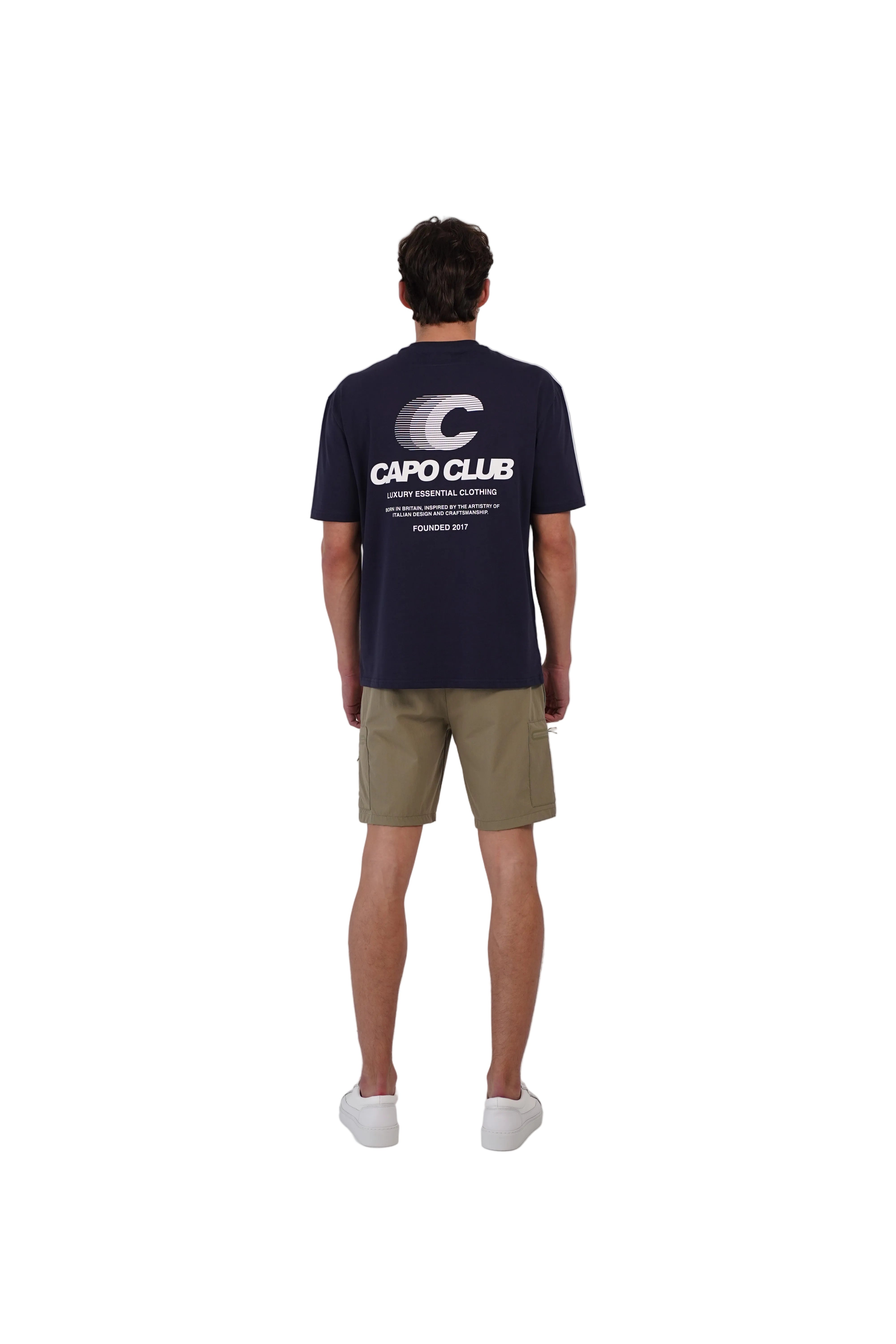 CAPO Utility Tech Olive Cargo Shorts