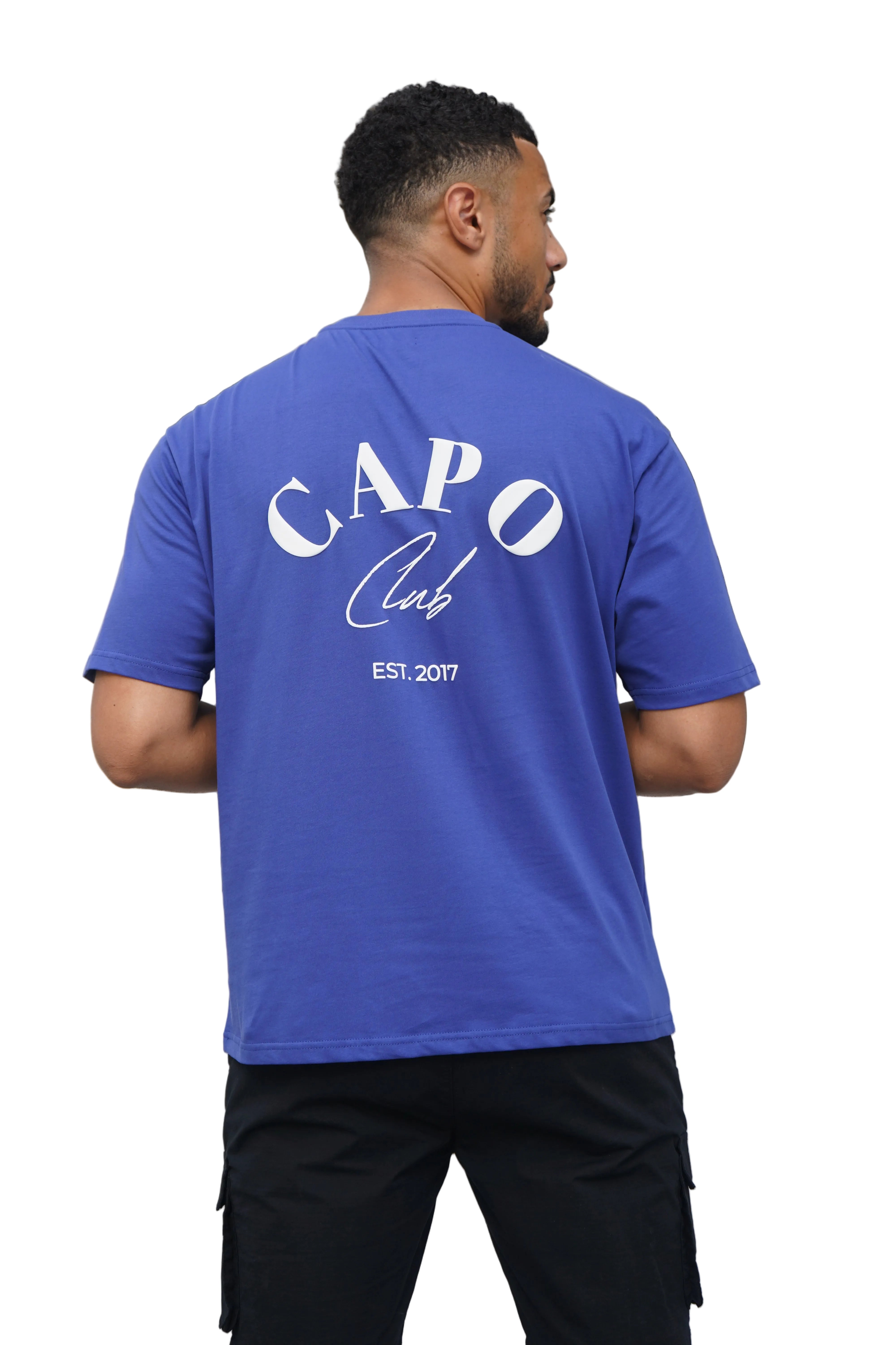CAPO Beach Cobalt Club Blue T-Shirt