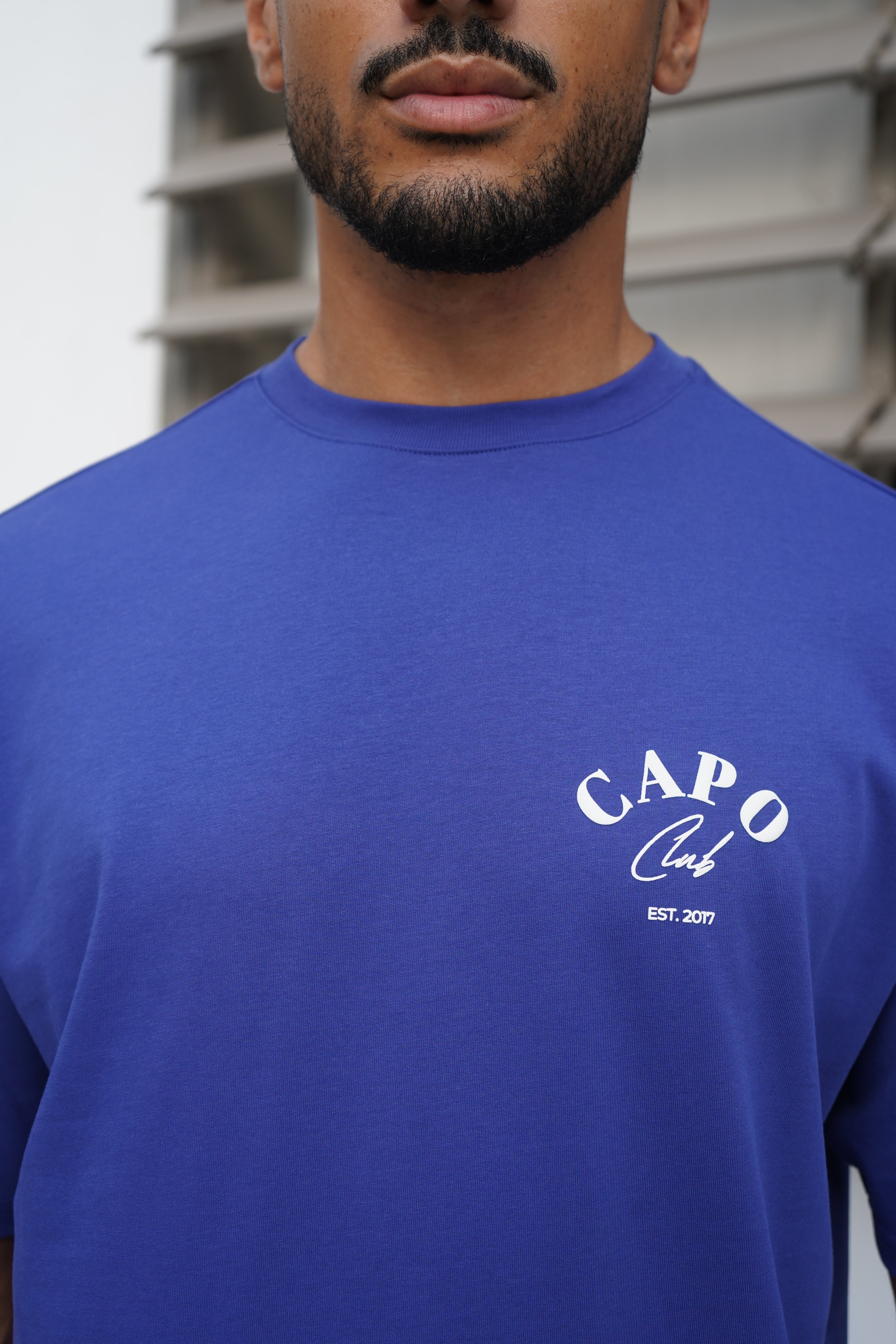 CAPO Beach Cobalt Club Blue T-Shirt