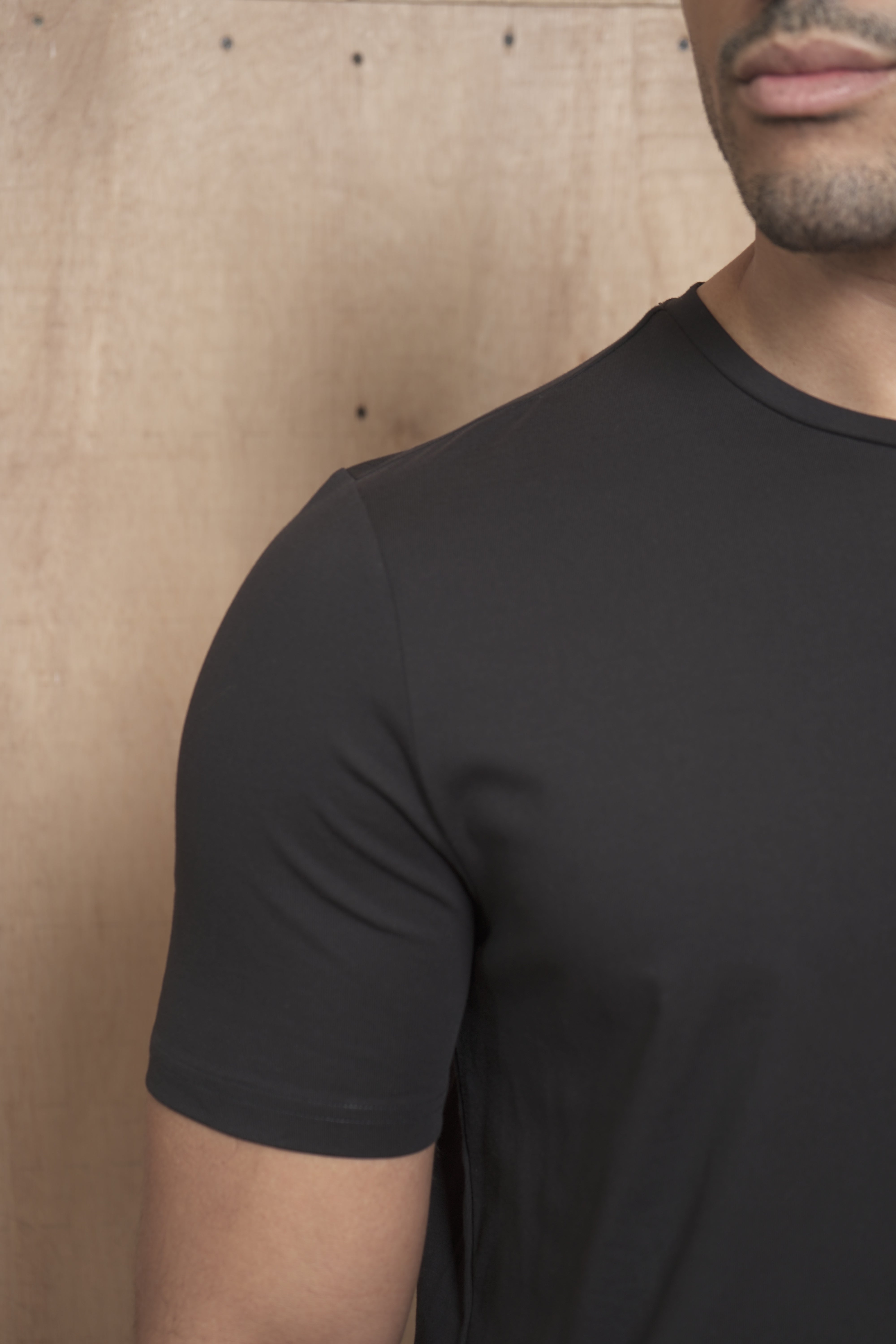 CAPO Every Day Crew Neck Black T-Shirt