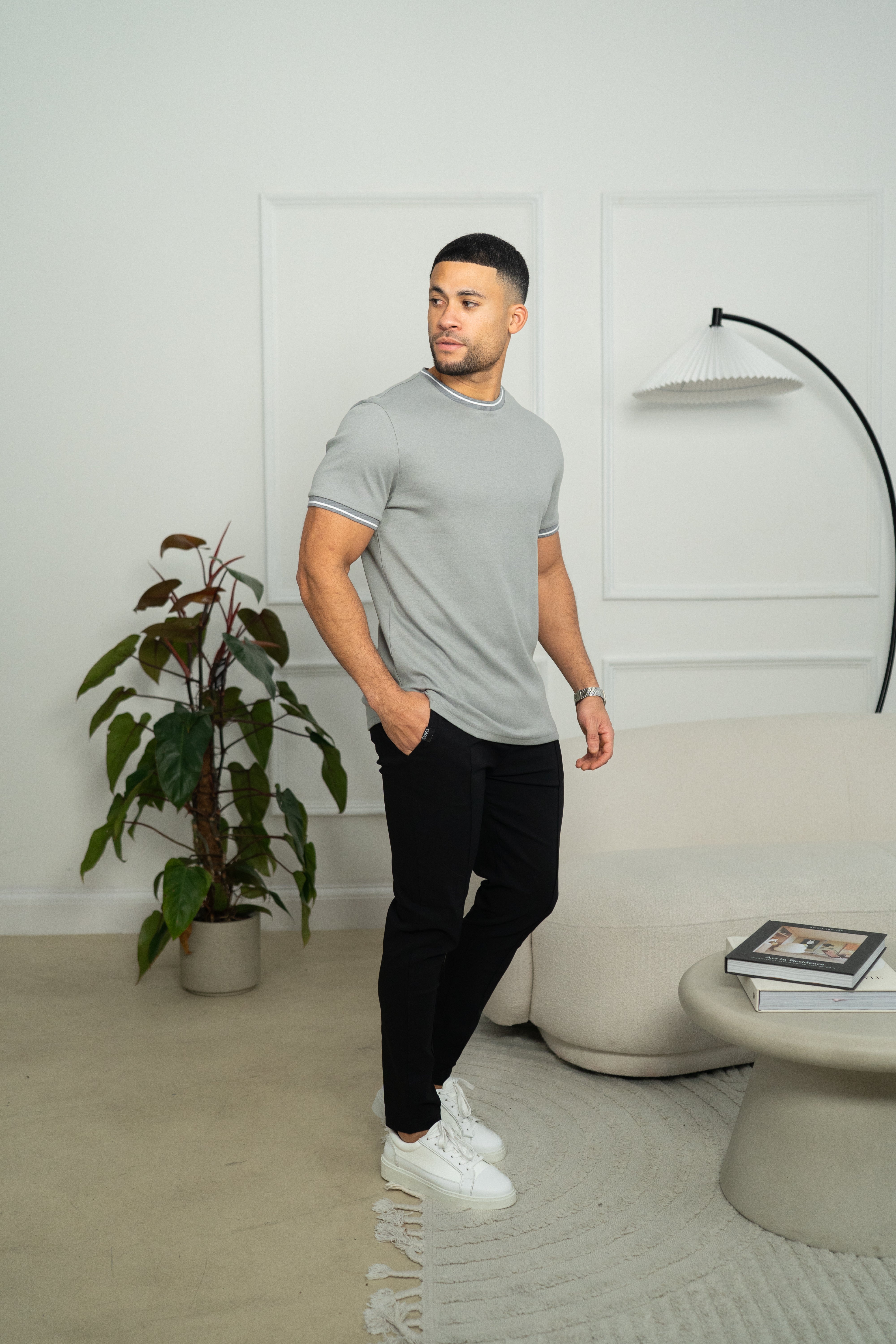 CAPO Tipping Grey T-Shirt
