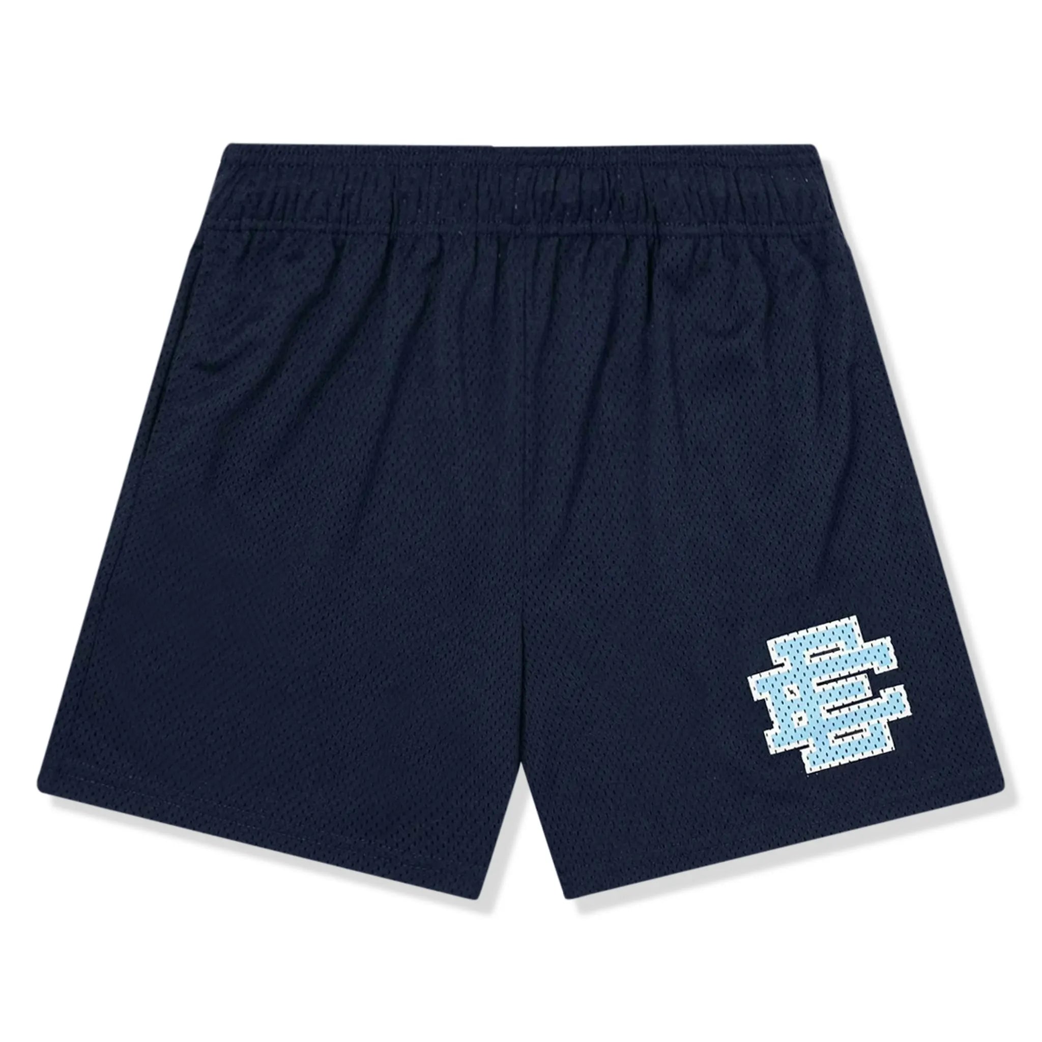 Front View of Eric Emanuel EE Basic Core Carolina Navy Blue Shorts (SS24)