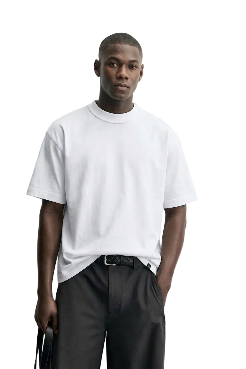 Sedley Palmer White T-Shirt