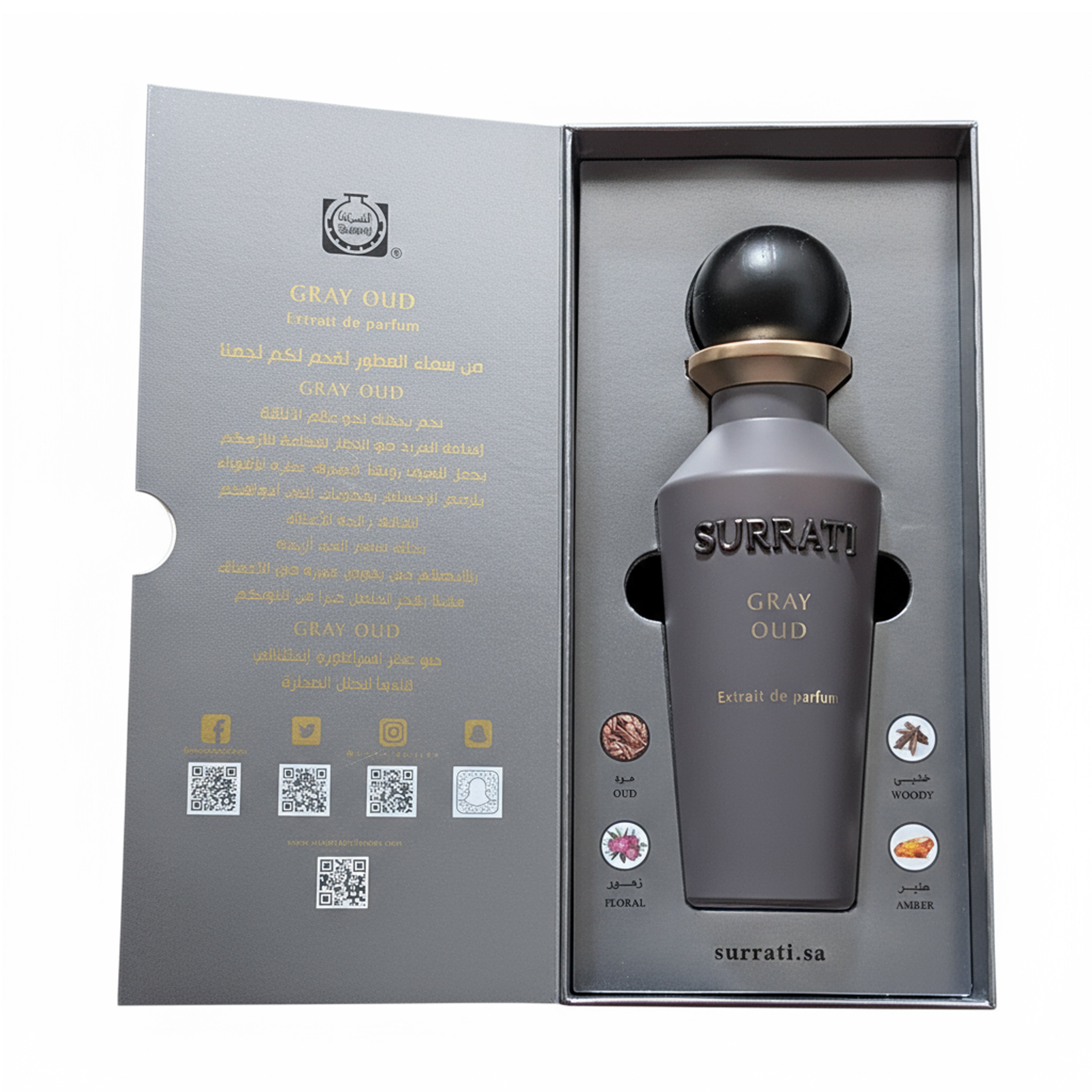 Surrati Gray Oud Extrait De Parfum 150ml
