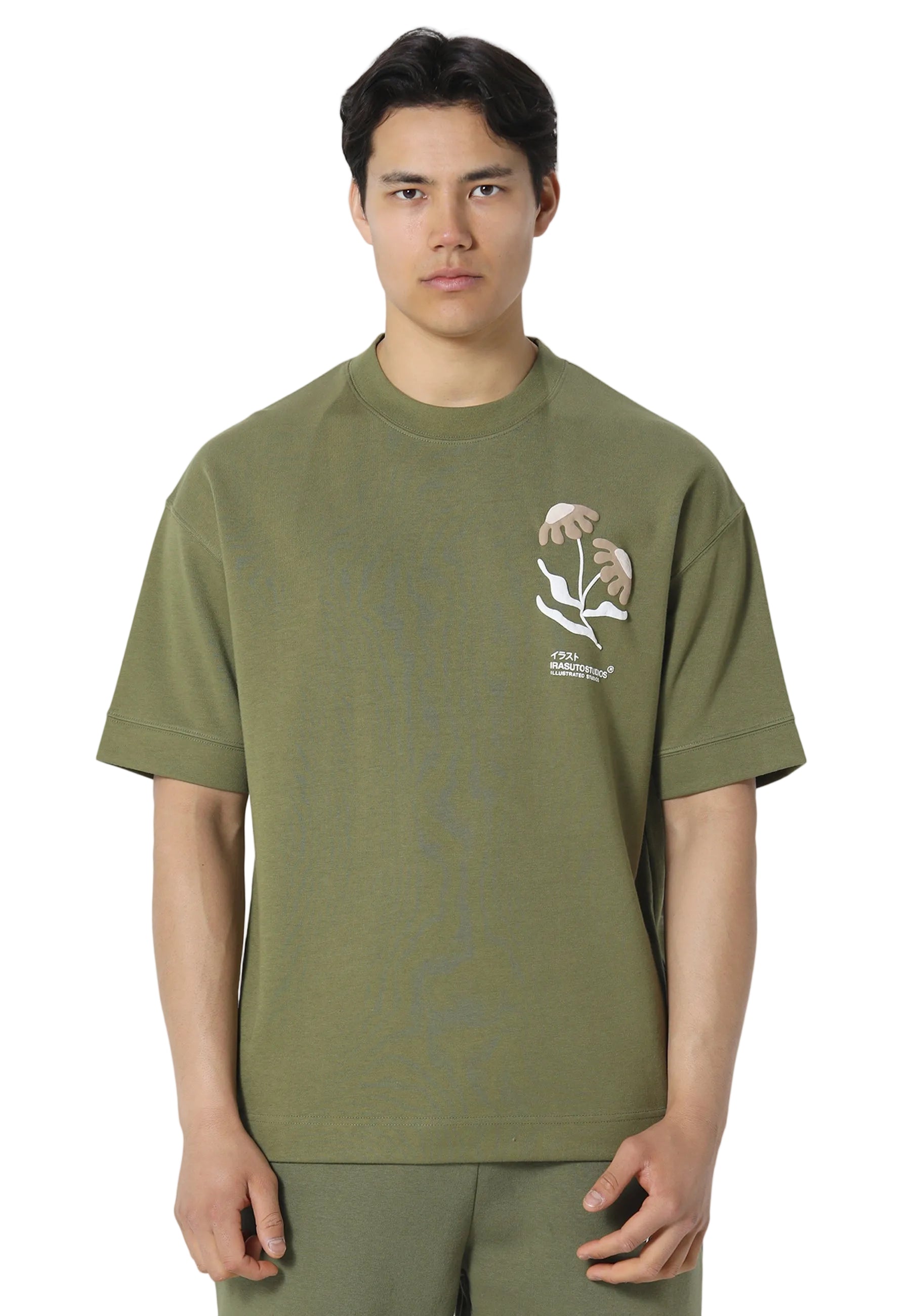 Irasuto Studios Hayate Khaki T-Shirt