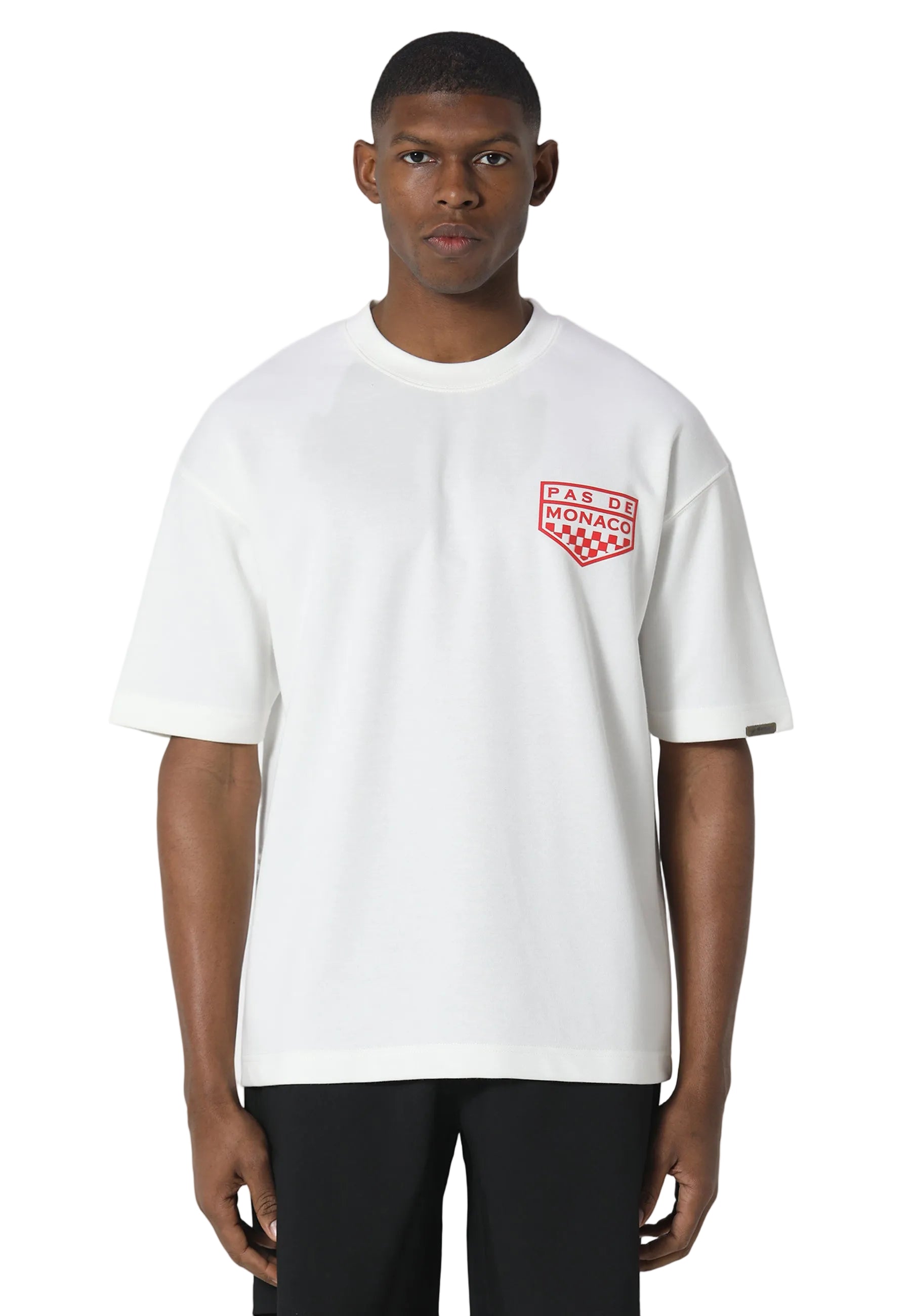 Pas De Monaco HD Insignia Off White T-Shirt