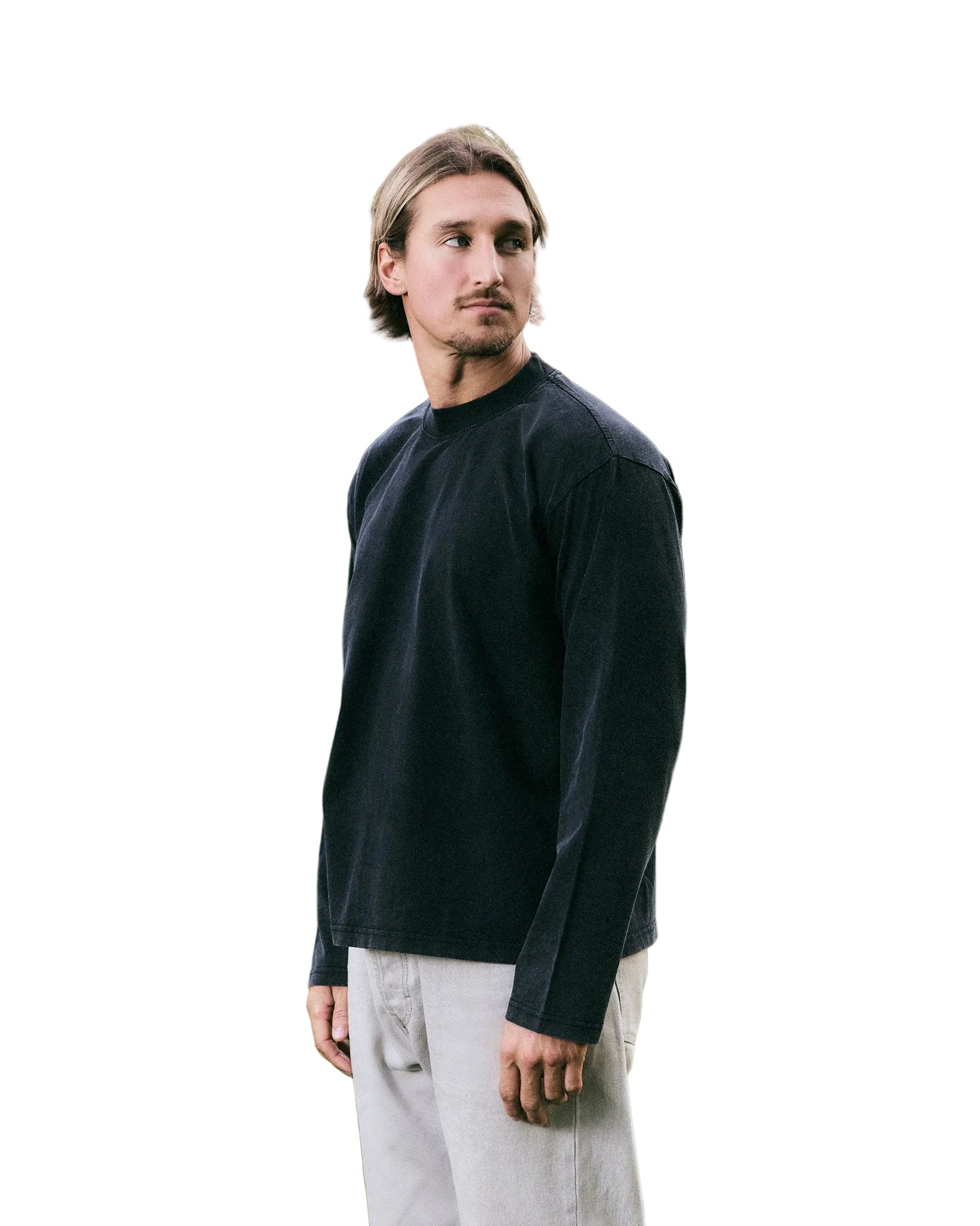 Coszus Alps L/S Black T-Shirt