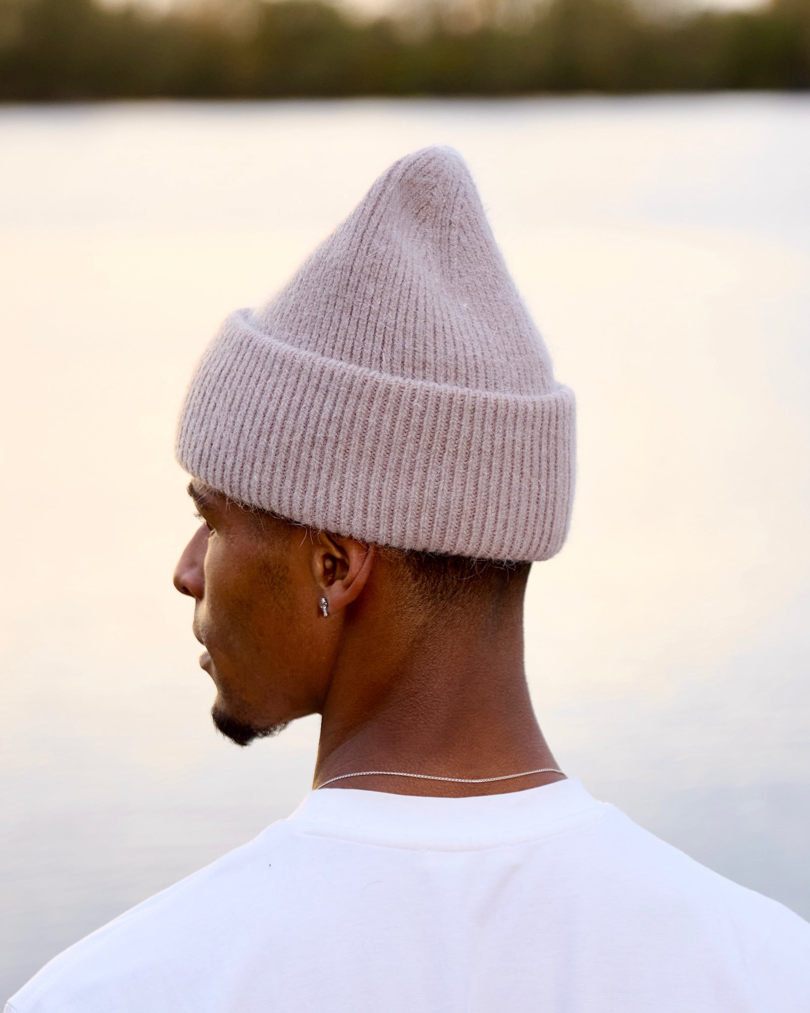 Coszus Arch Logo Taupe Beanie