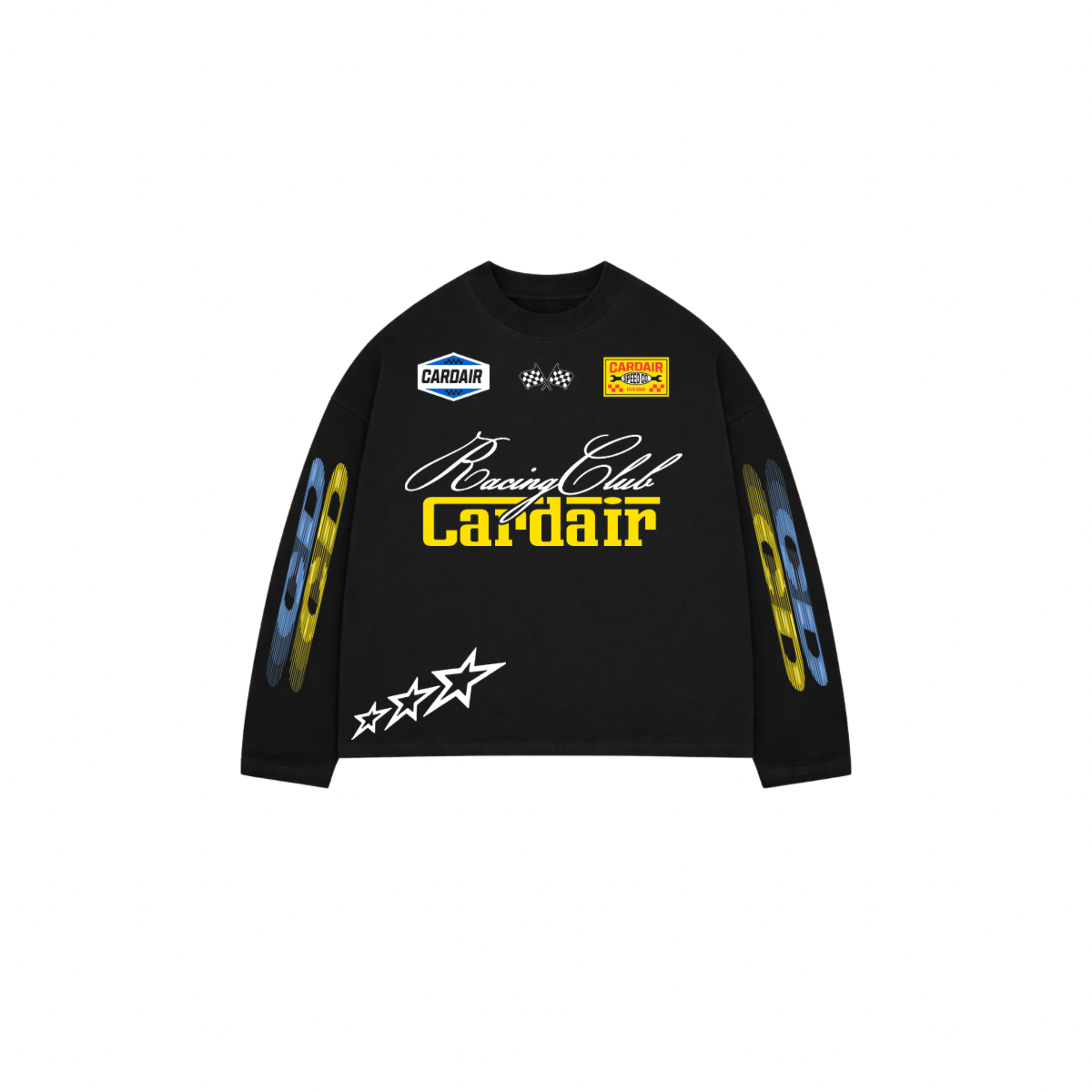 Cardair Racing Club L/S Black T-Shirt