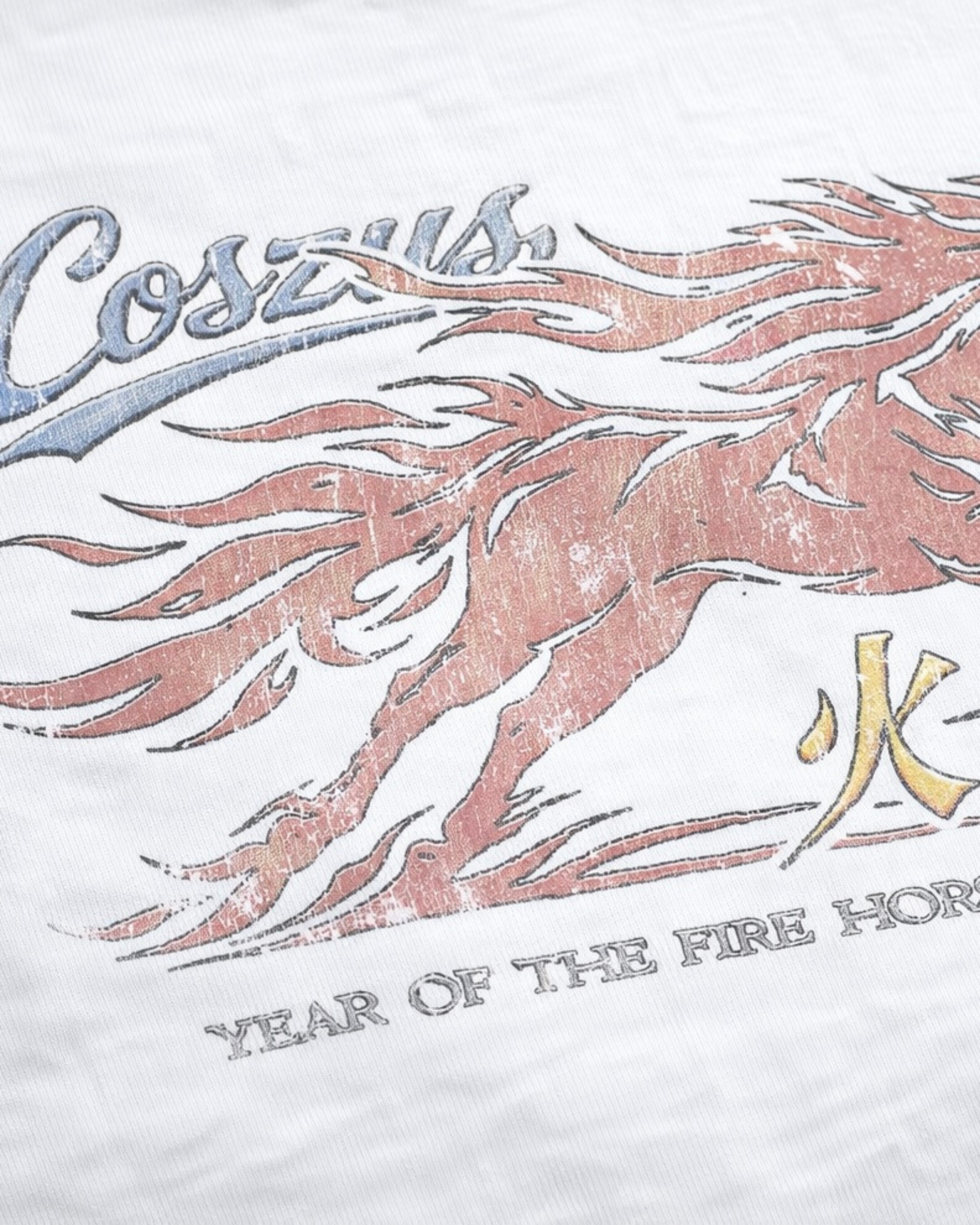Coszus Firehorse White T-Shirt