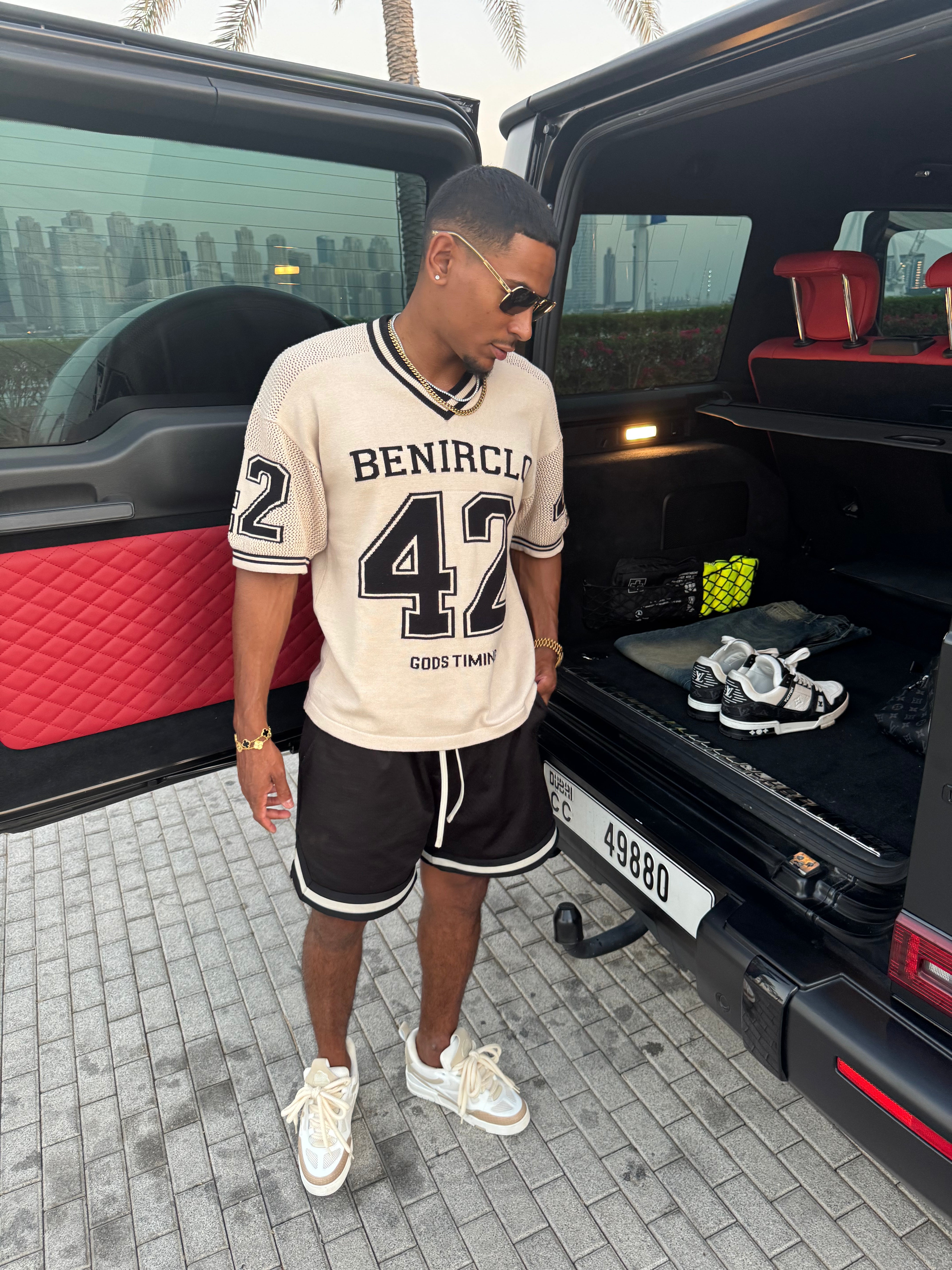 Bénir Clothing God's Timing 83 Knit Cream Jersey