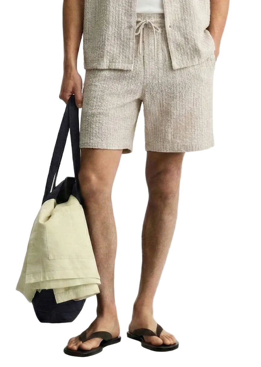 Sedley Irwennel Cream Shorts
