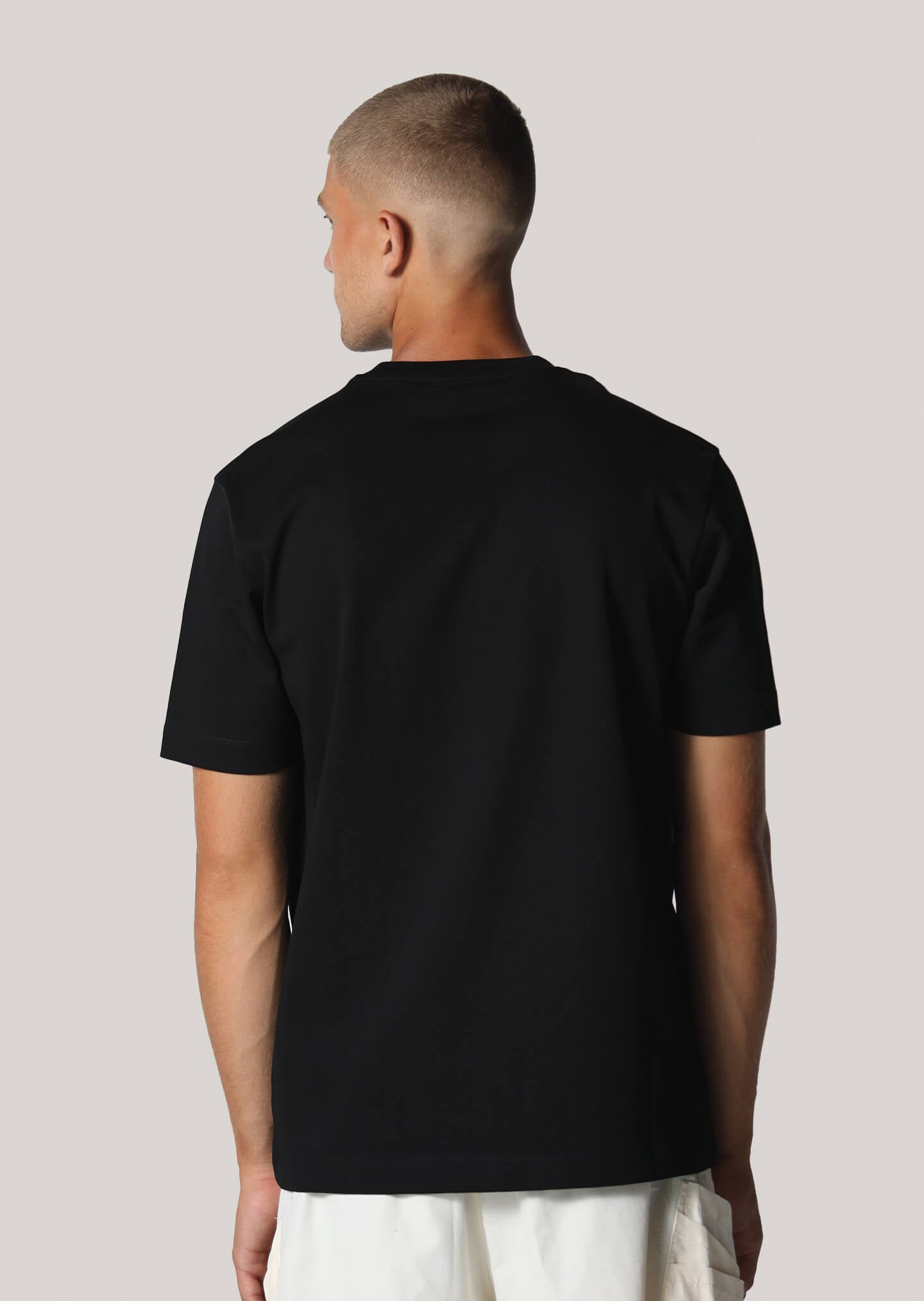 Sedley Kendal Bone Black T-Shirt